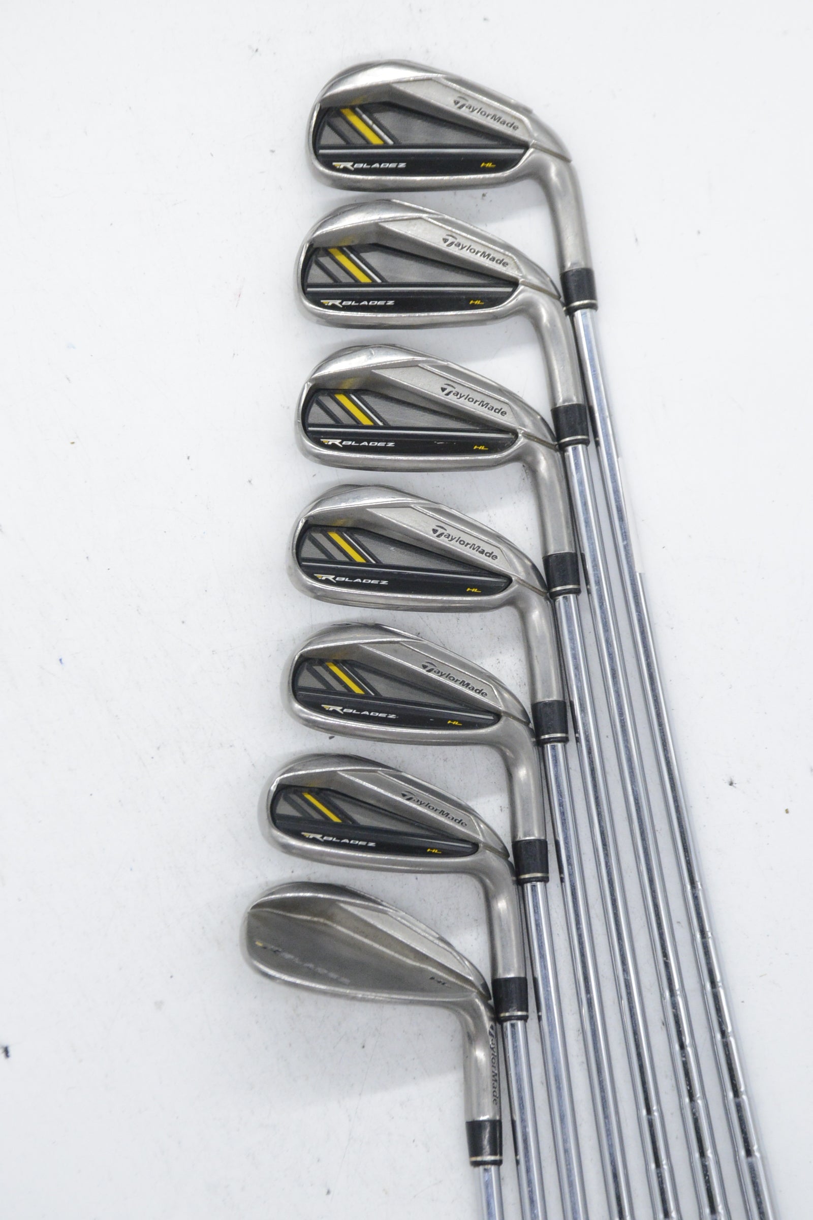 TaylorMade Rbladez HL 4-7, 9-AW Iron Set S Flex +0.5"