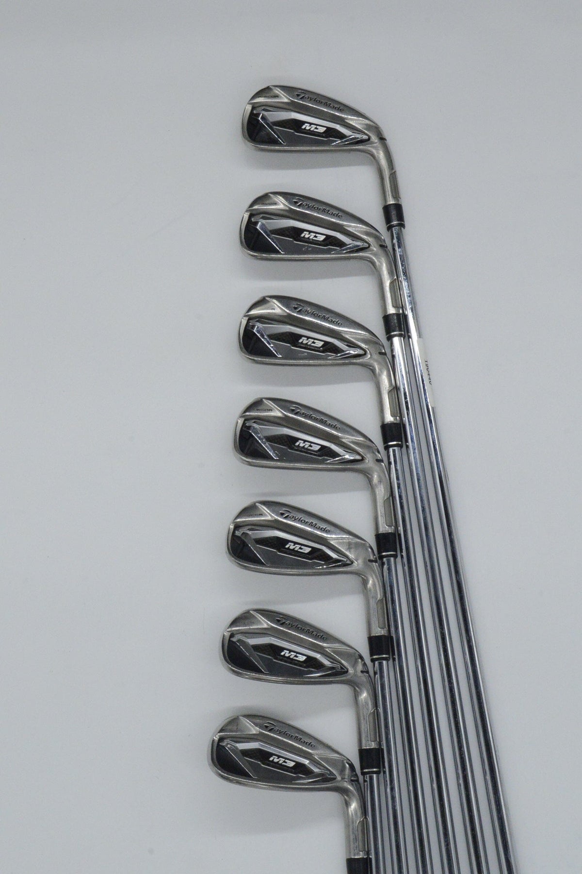 TaylorMade M3 4-PW Iron Set S Flex +1" Golf Clubs GolfRoots 
