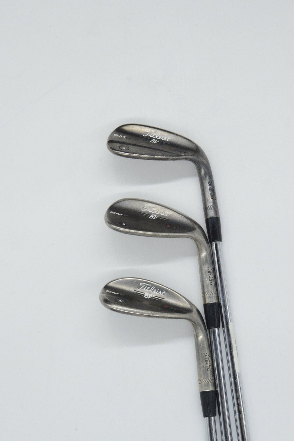 Titleist Vokey SM6 Steel Gray 52, 56, 60 Degree Wedge S Flex Golf Wedges Titleist 