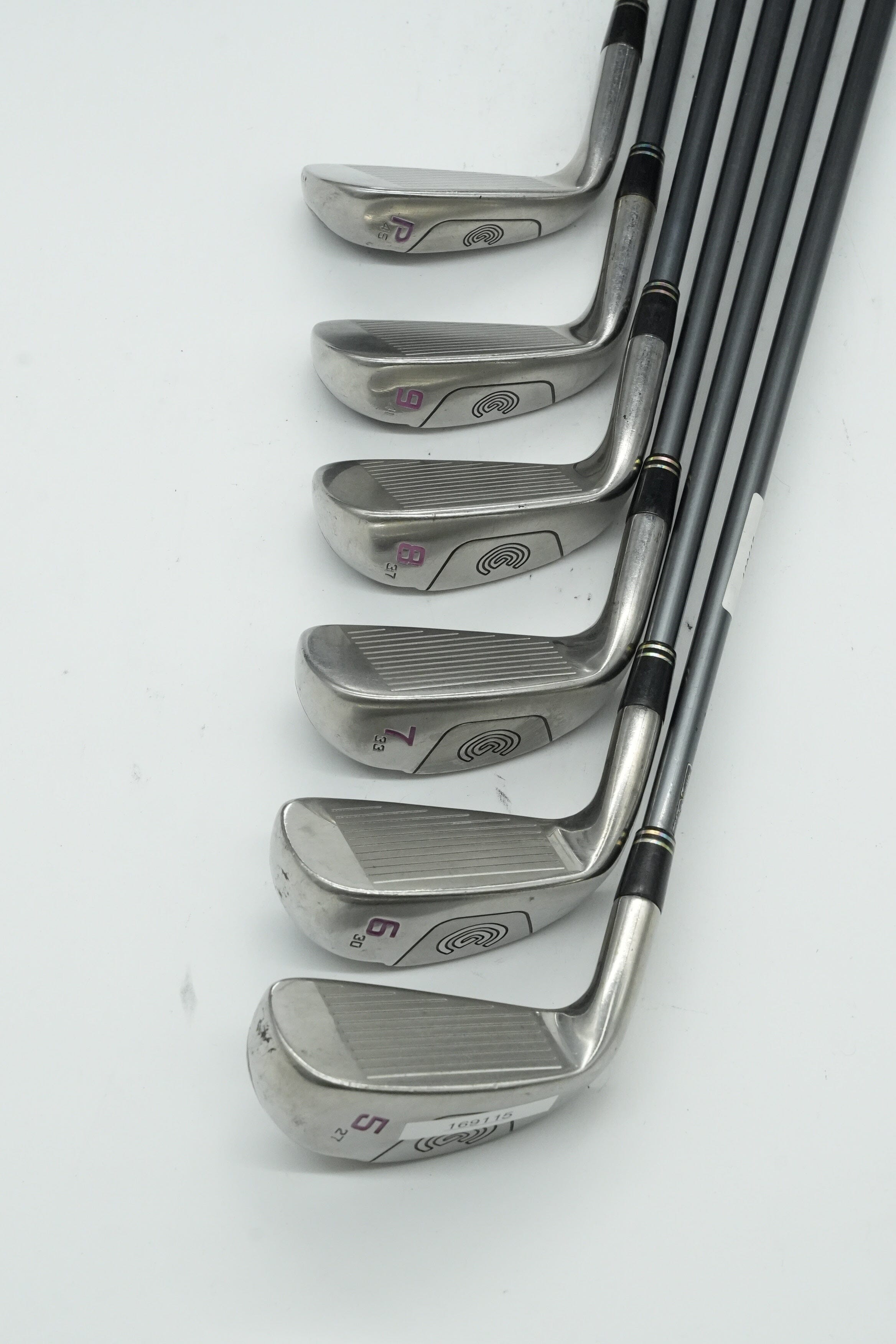 Women's Cleveland Hi-Bore W-Series 5-PW Iron Set W Flex -0.25" Golf Clubs GolfRoots 