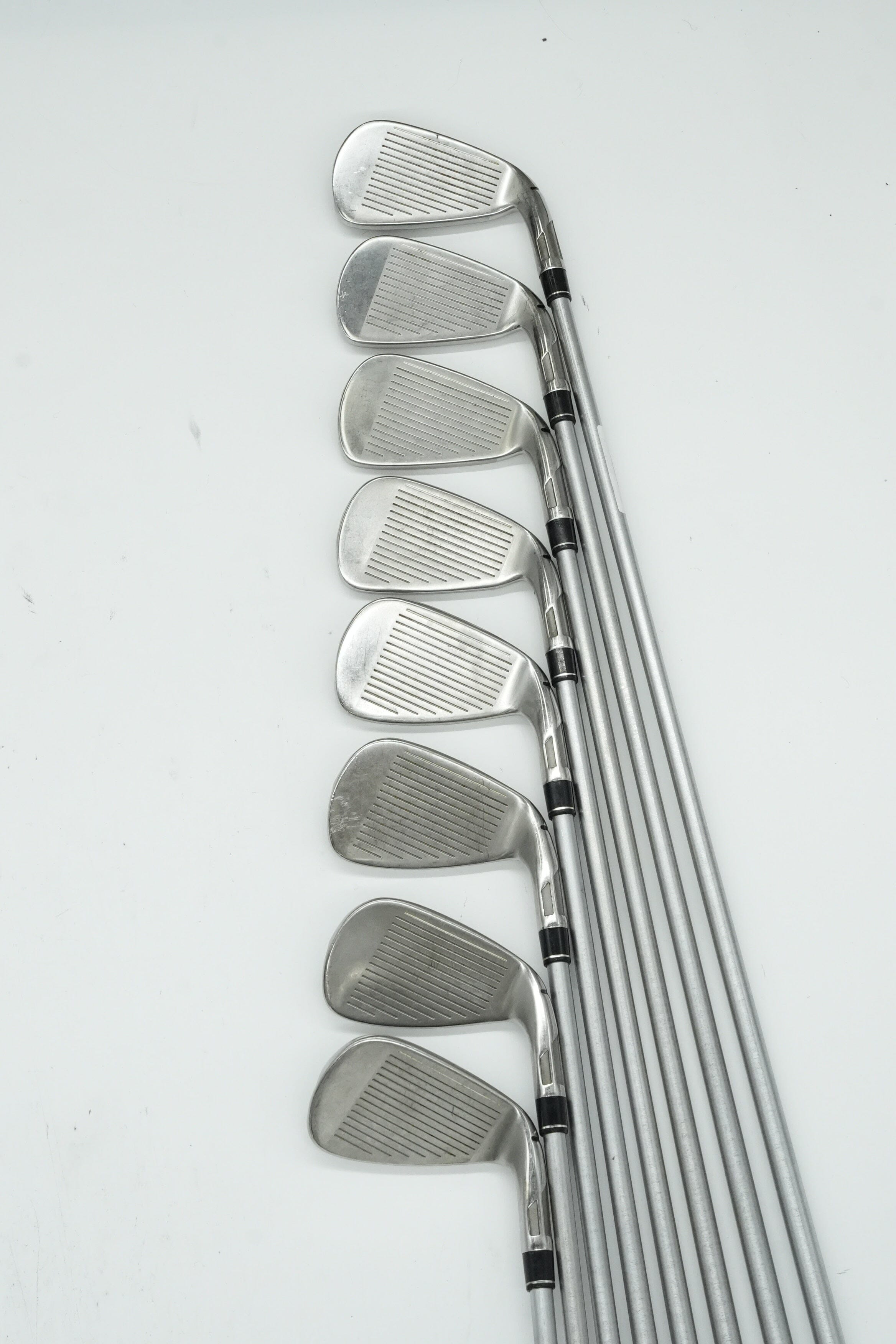 Lefty TaylorMade Stealth 4-AW Iron Set X Flex Std Length Golf Clubs GolfRoots 