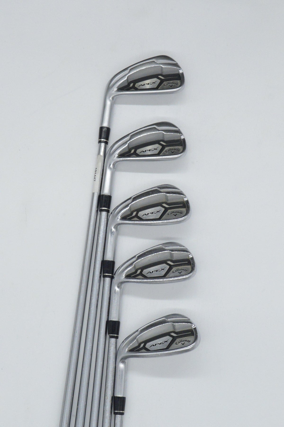 Lefty Callaway Apex CF16 6-PW Iron Set R Flex Std Length Golf Iron Sets Callaway 