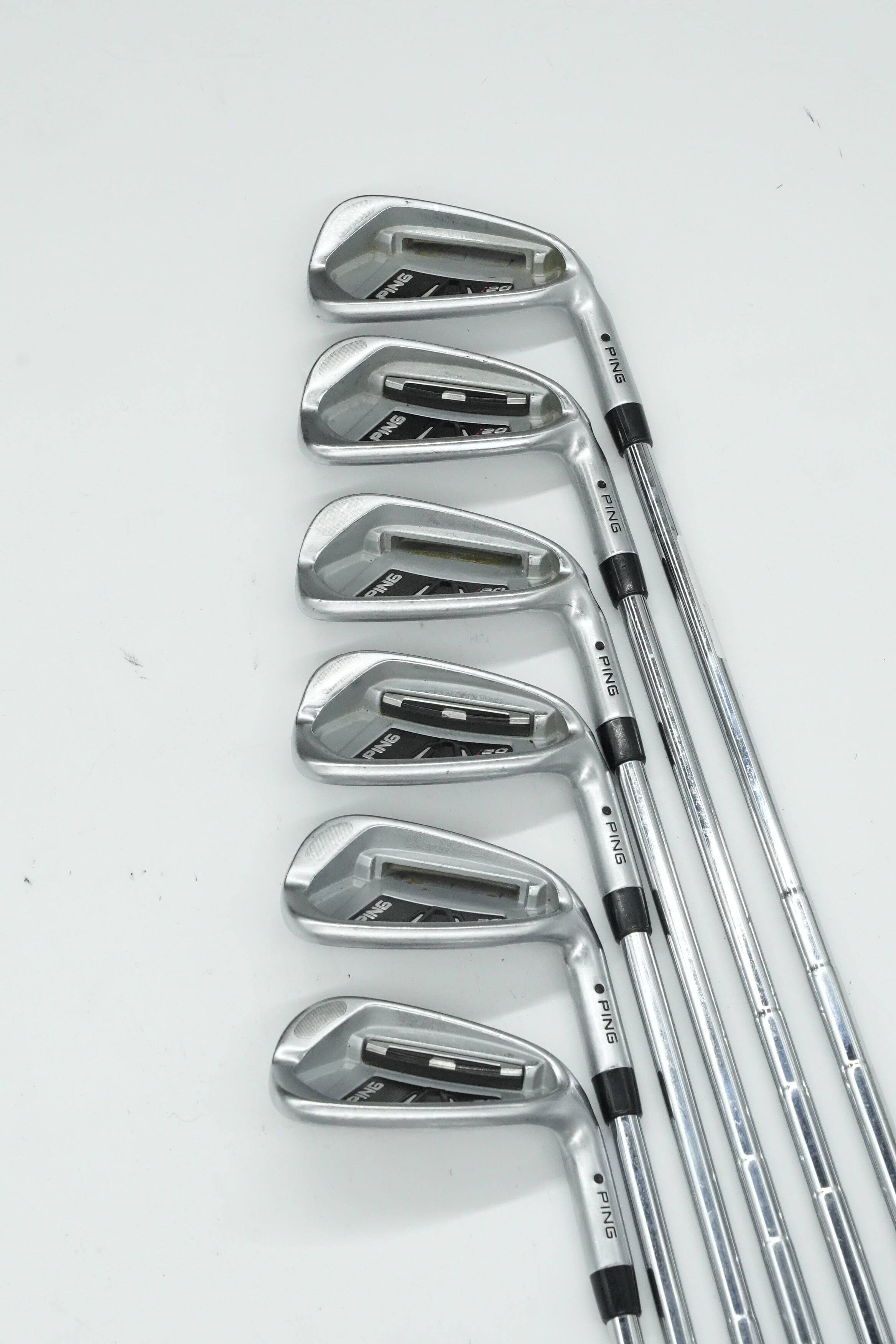Ping I20 5-PW Iron Set S Flex +0.75" Golf Clubs GolfRoots 