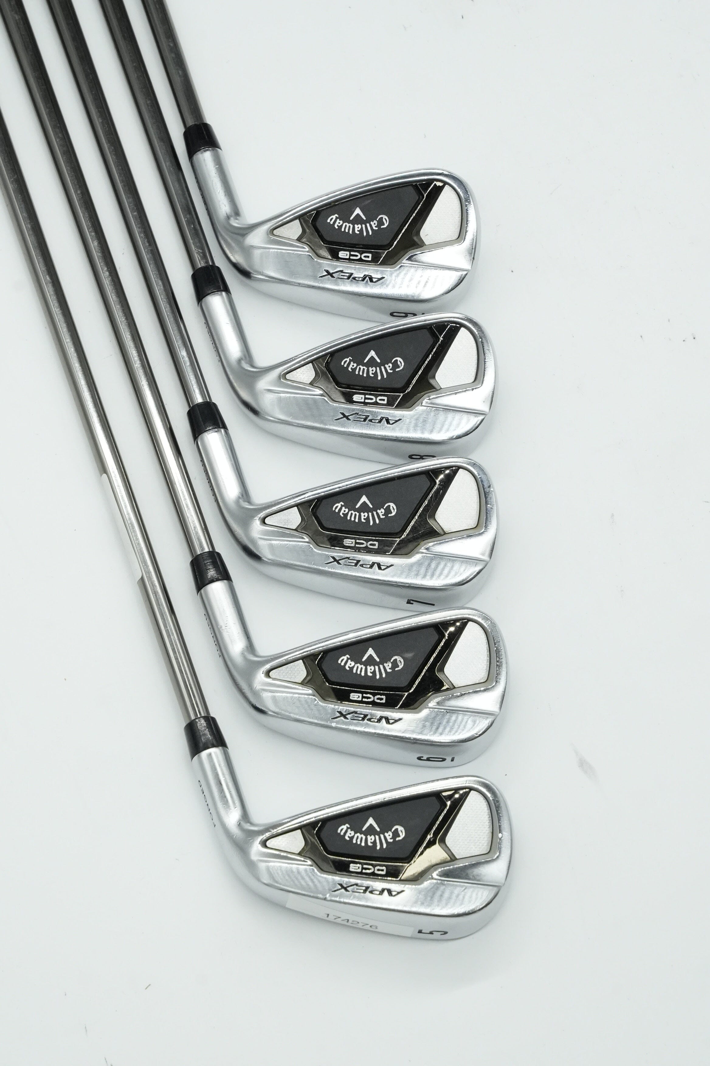 Callaway Apex DCB 5-9 Iron Set R Flex -0.25" Golf Clubs GolfRoots 