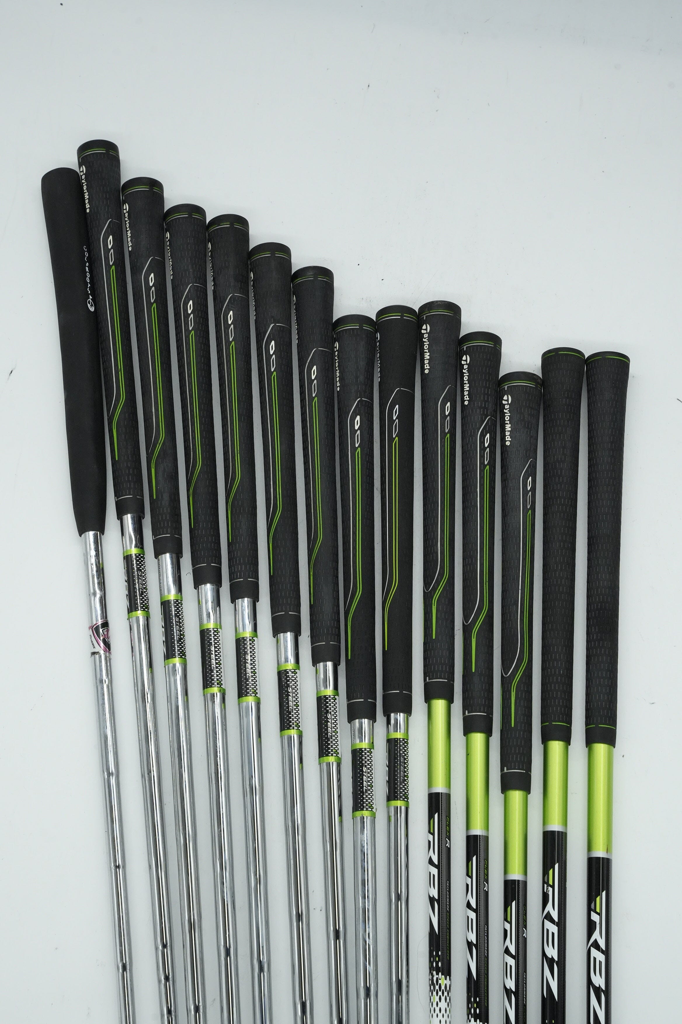 TaylorMade Rocketballz Mixed Full Set R Flex +0.25" Golf Clubs GolfRoots 