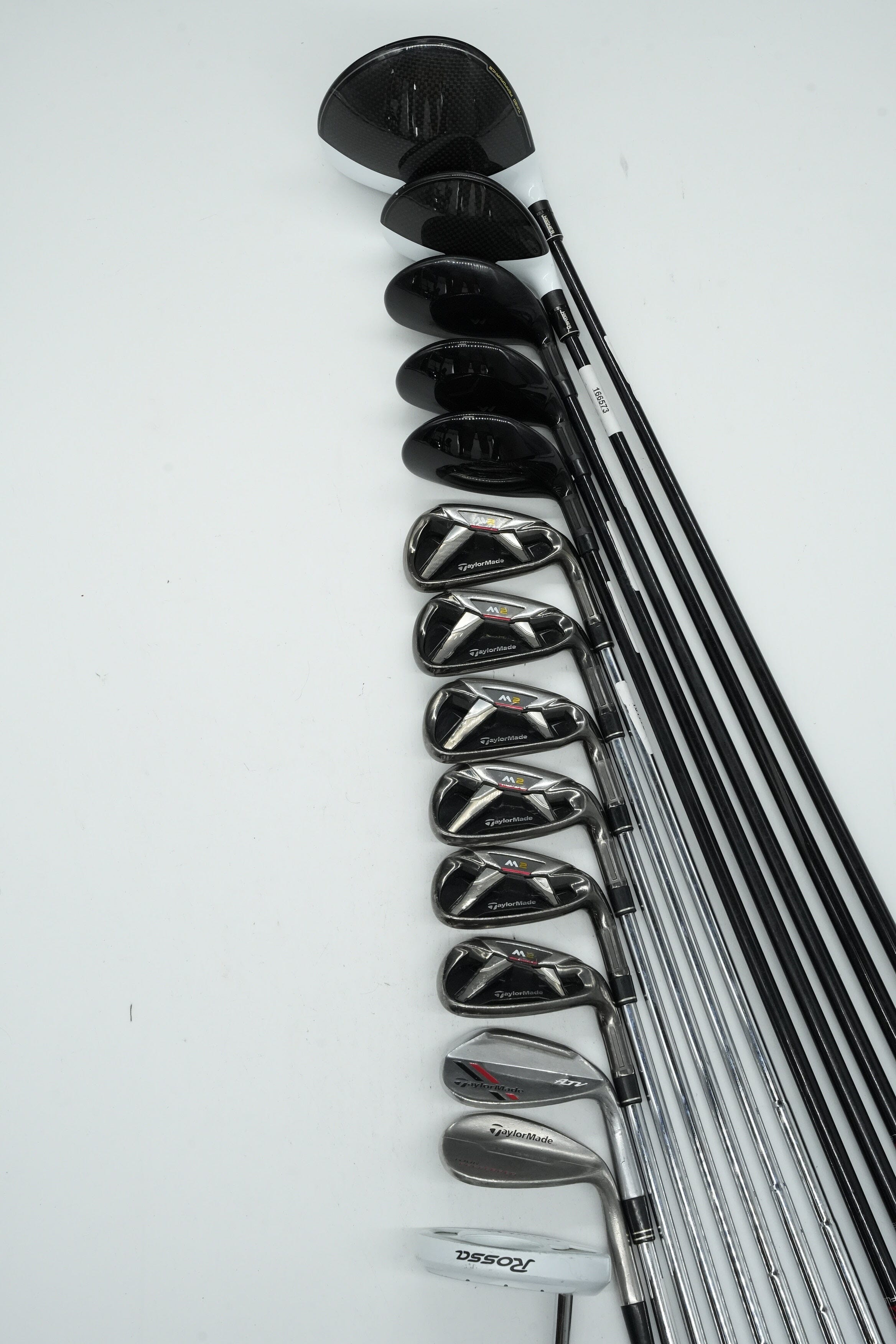 TaylorMade M2 Mixed Full Set R Flex +0.25" Golf Clubs GolfRoots 