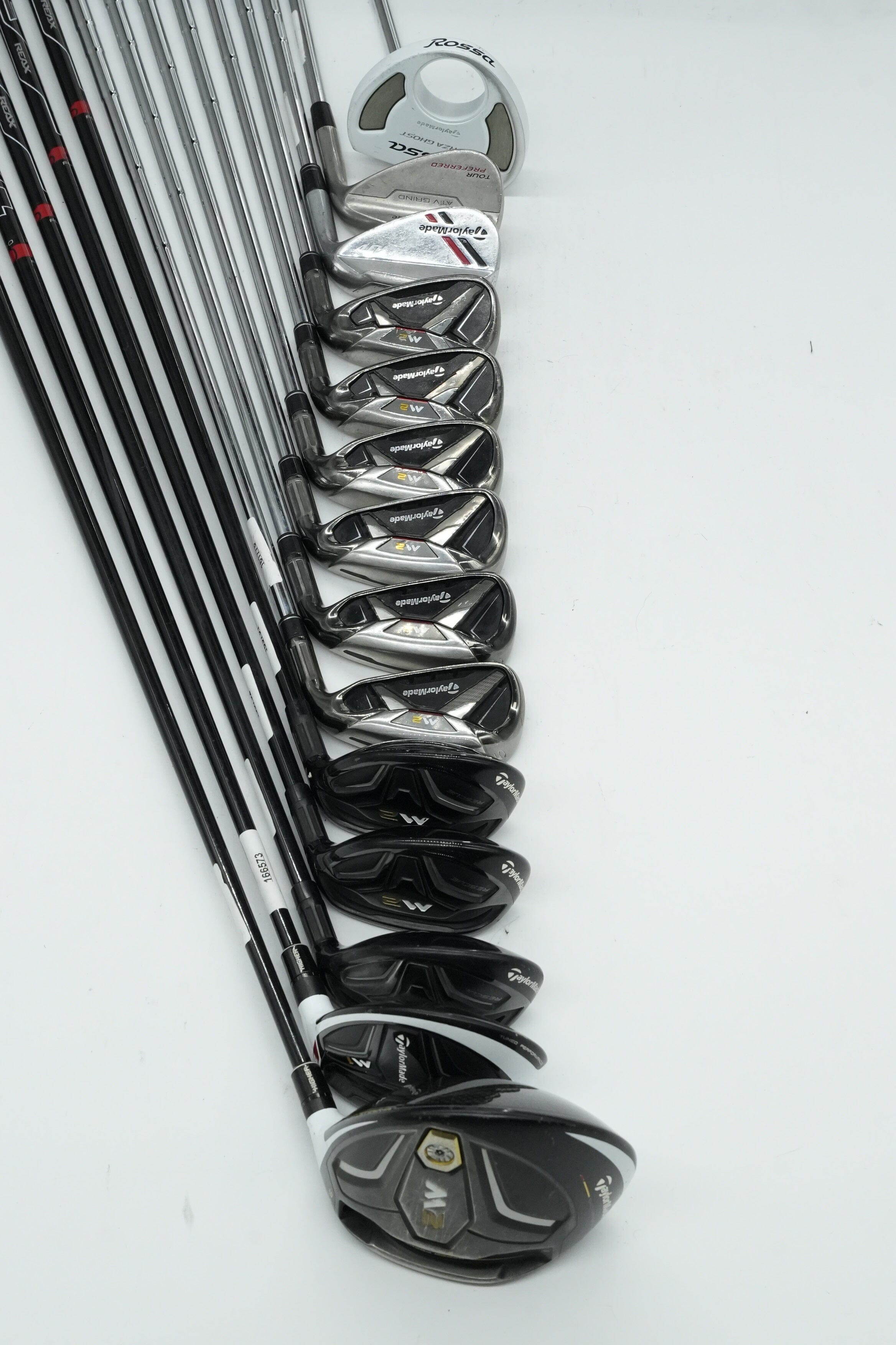 TaylorMade M2 Mixed Full Set R Flex +0.25" Golf Clubs GolfRoots 