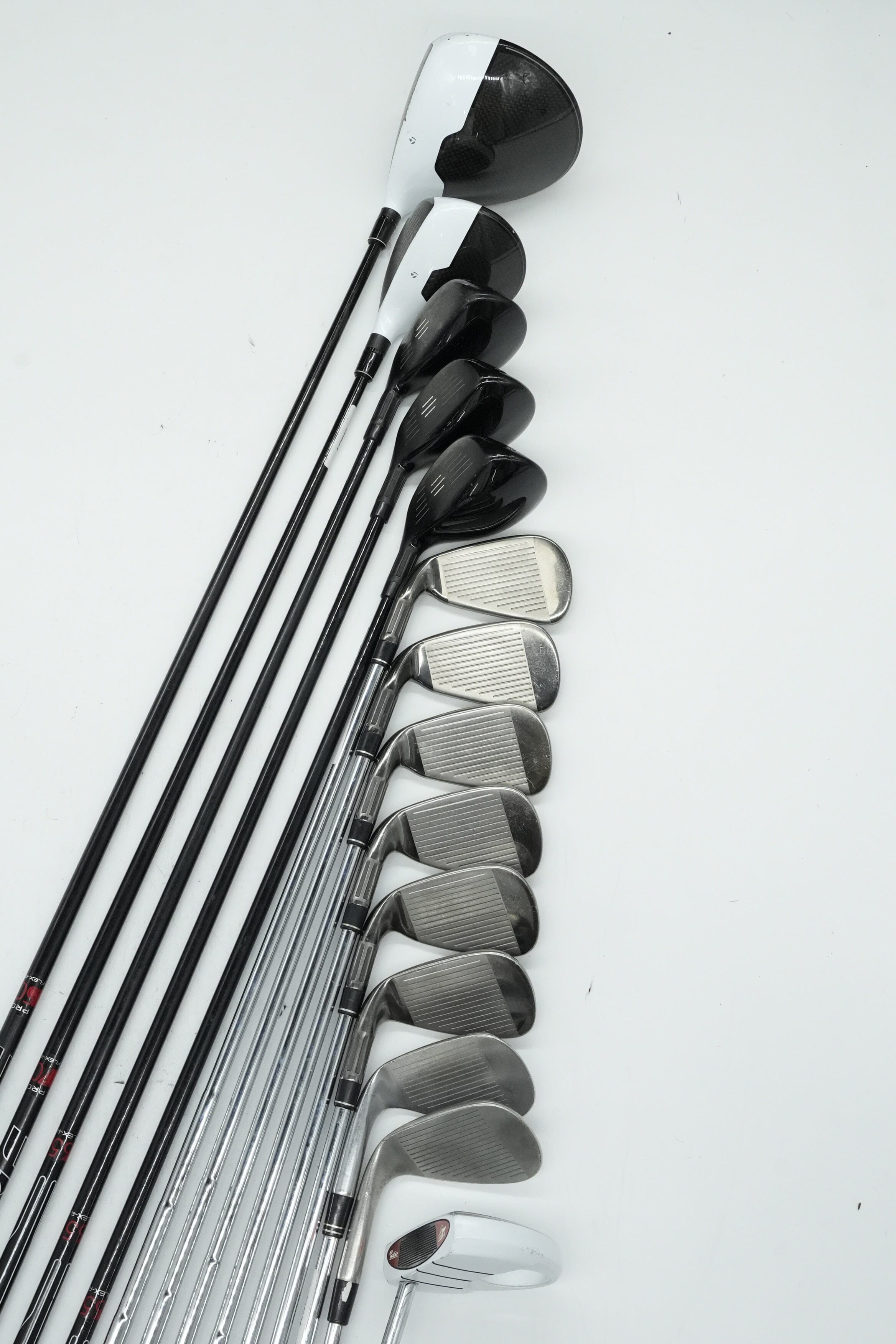 TaylorMade M2 Mixed Full Set R Flex +0.25" Golf Clubs GolfRoots 
