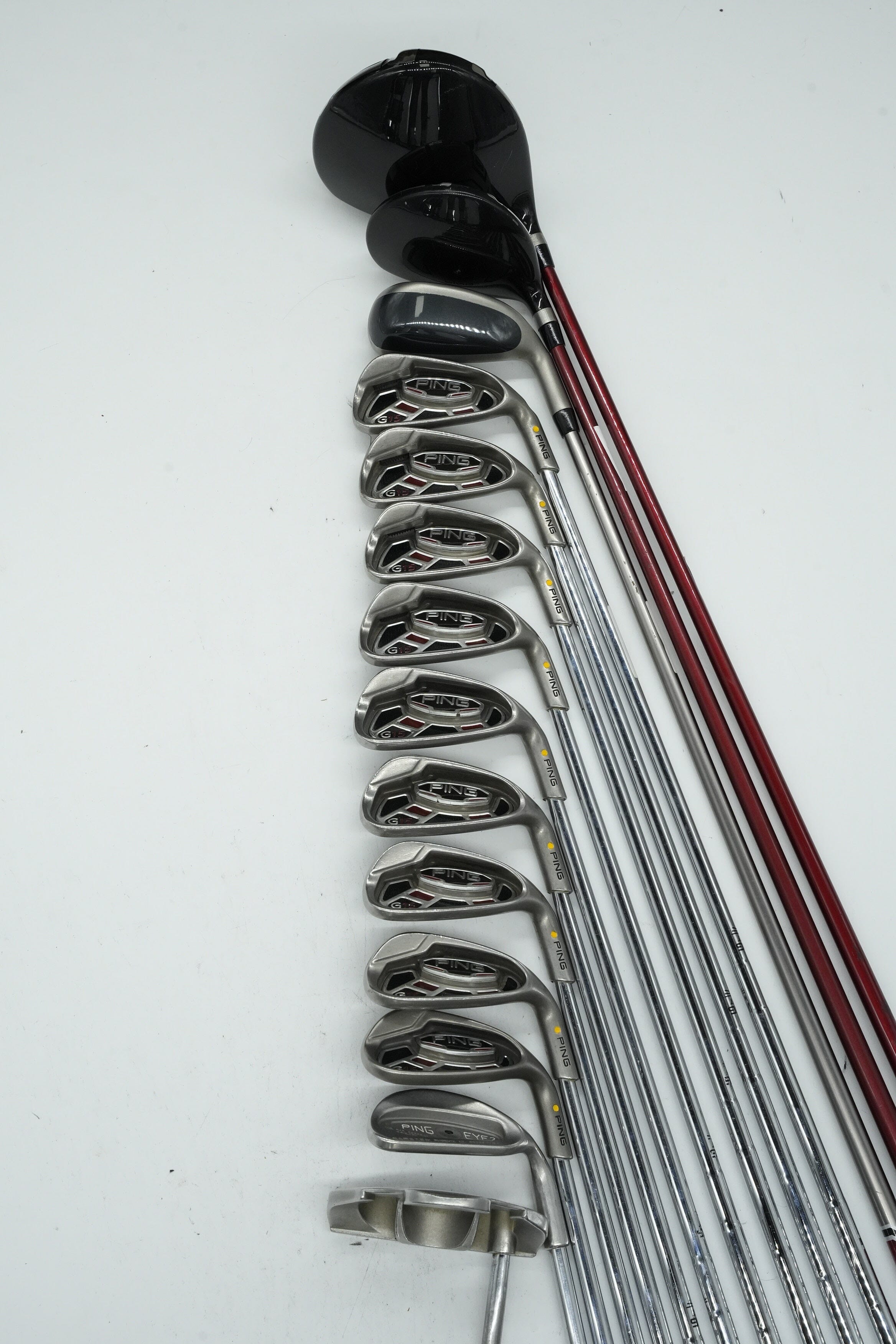 Ping G15 Mixed Full Set S Flex +0.25" Golf Clubs GolfRoots 