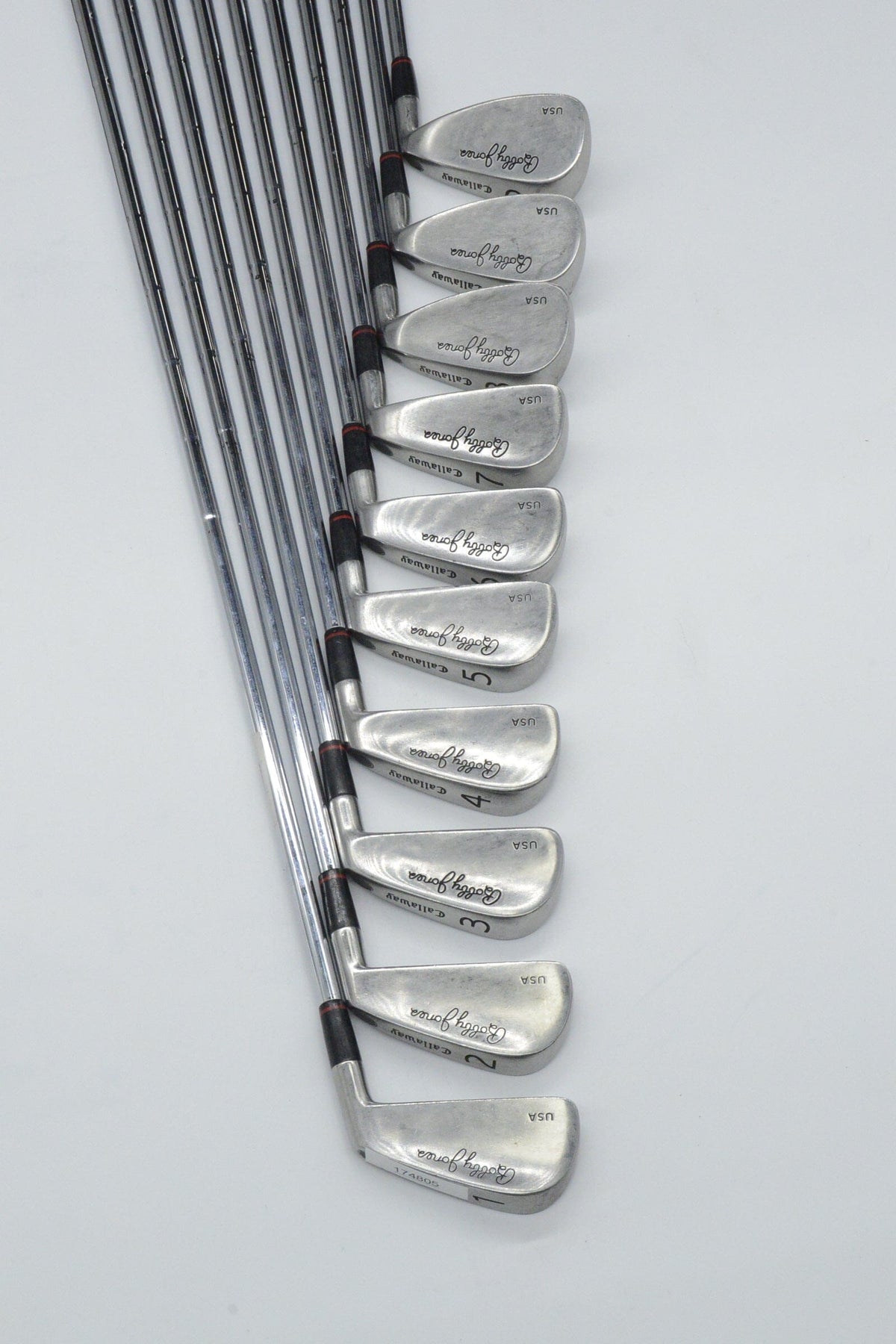 Callaway Bobby Jones 1-PW Iron Set S Flex Std Length Golf Iron Sets Callaway 