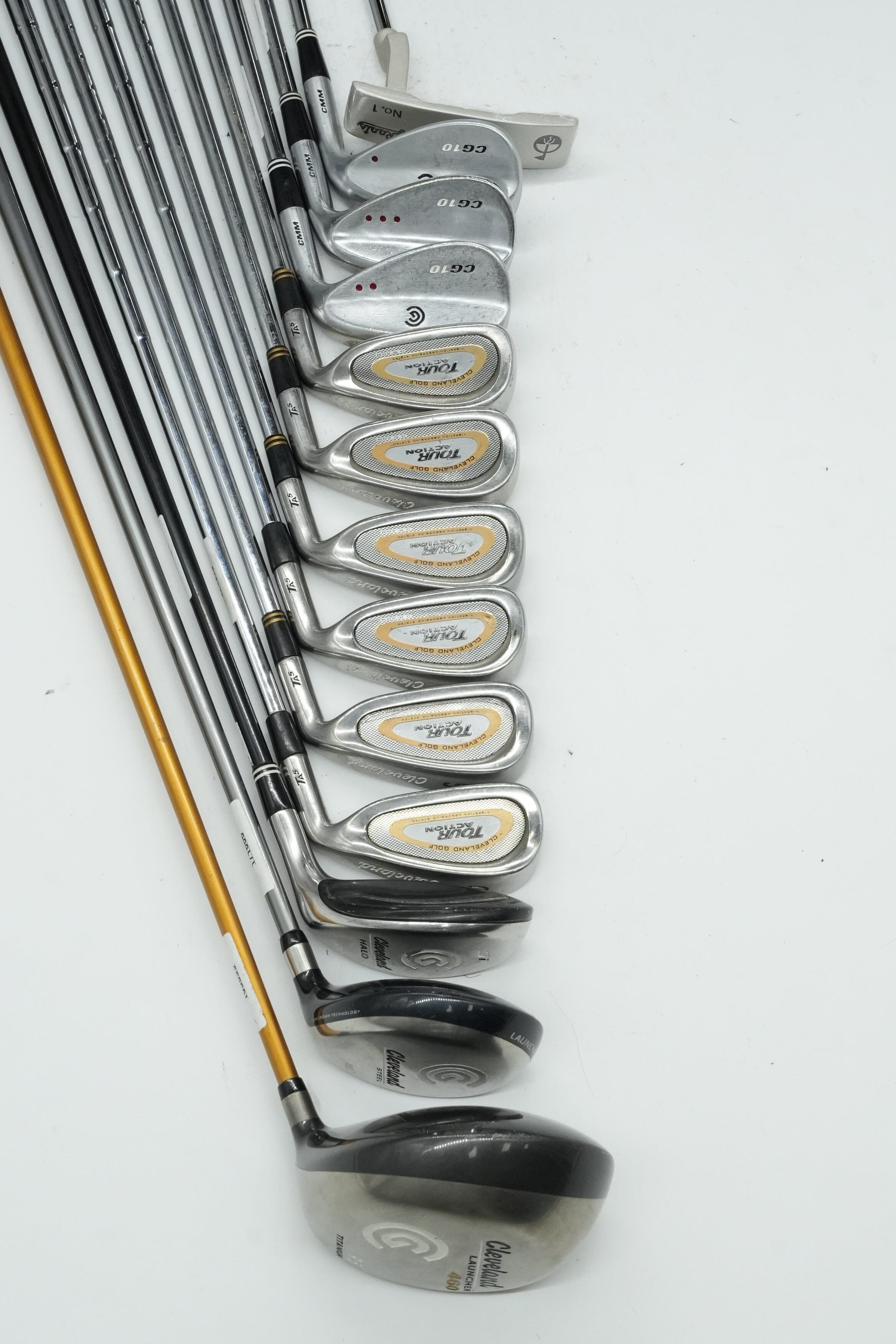 Cleveland Ta5 (Copper Medallion) Mixed Full Set S Flex Std Length Golf Clubs GolfRoots 