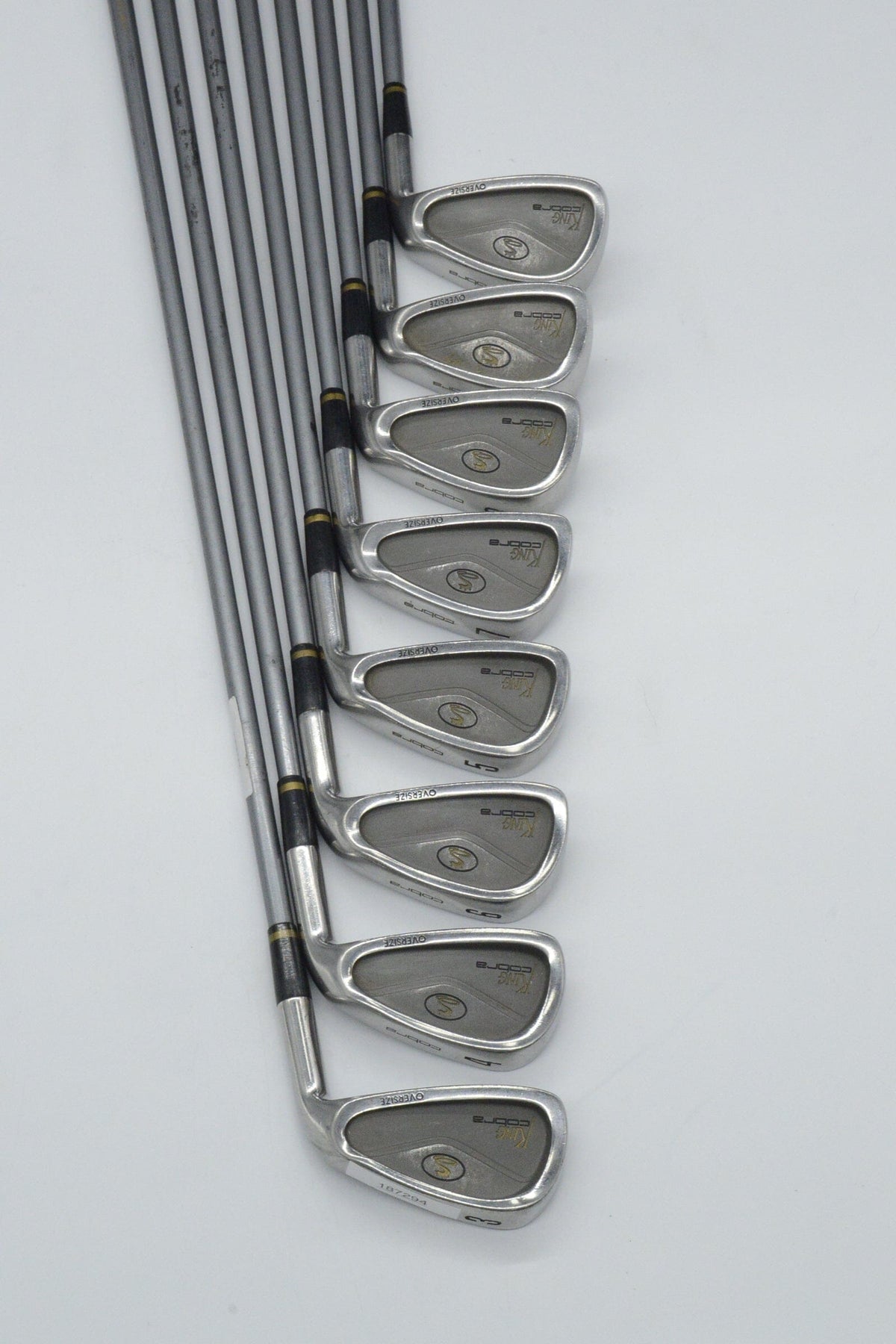 Cobra King Cobra Oversize 3-PW Iron Set R Flex Std Length Golf Iron Sets Cobra 