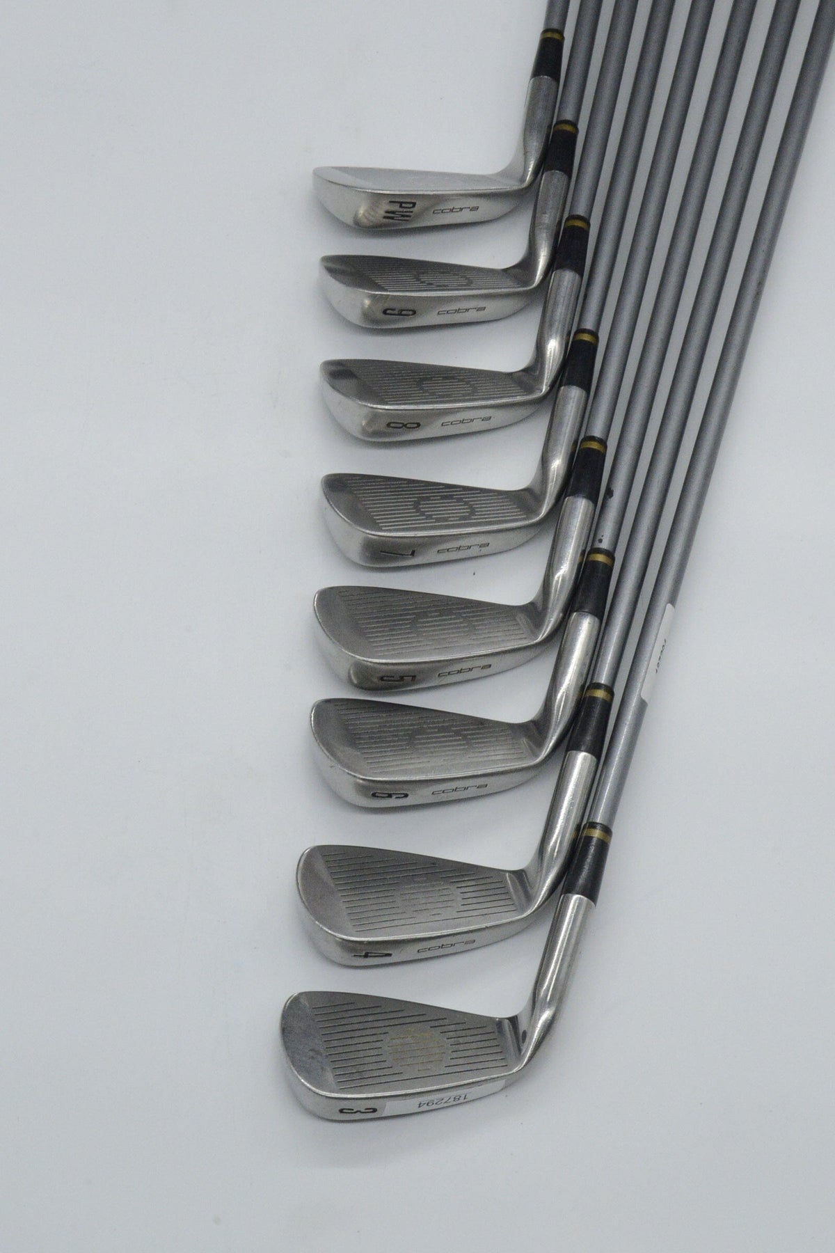 Cobra King Cobra Oversize 3-PW Iron Set R Flex Std Length Golf Iron Sets Cobra 