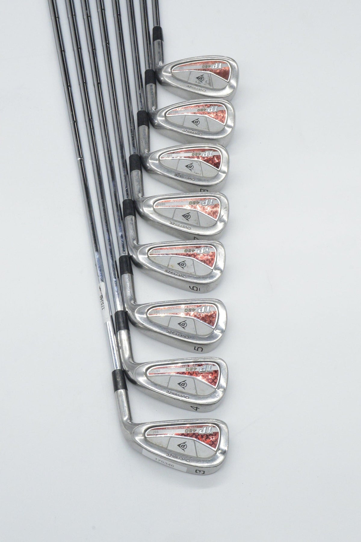 MaxFli Dunlop TP 420 3-PW Iron Set R Flex +0.25" Golf Iron Sets MaxFli Dunlop 