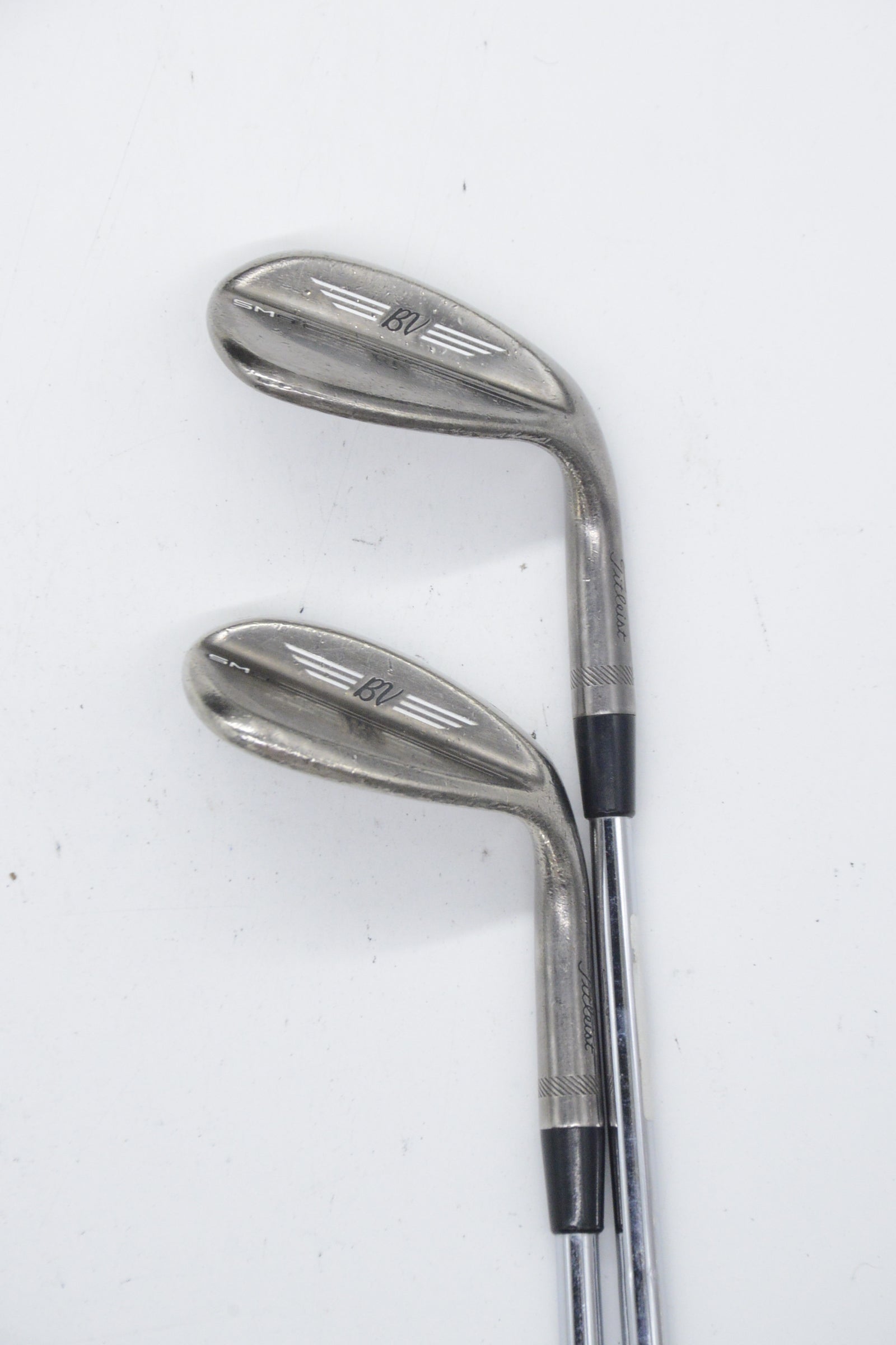 Titleist Vokey SM9 Brushed Steel 56 & 60 Degree Wedge Set S Flex