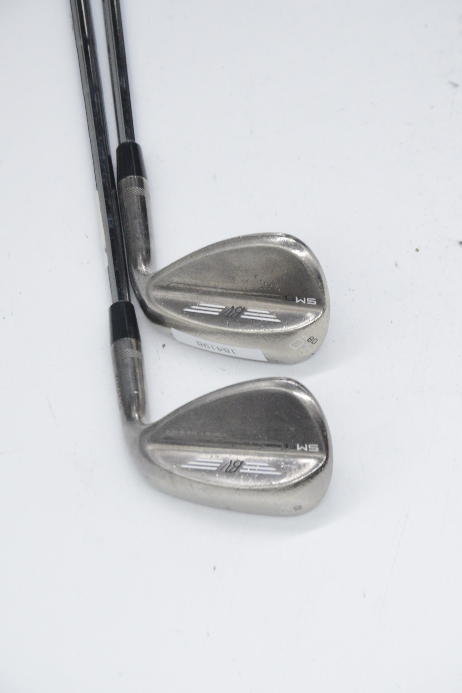 Titleist Vokey SM9 Brushed Steel 56 & 60 Degree Wedge Set S Flex