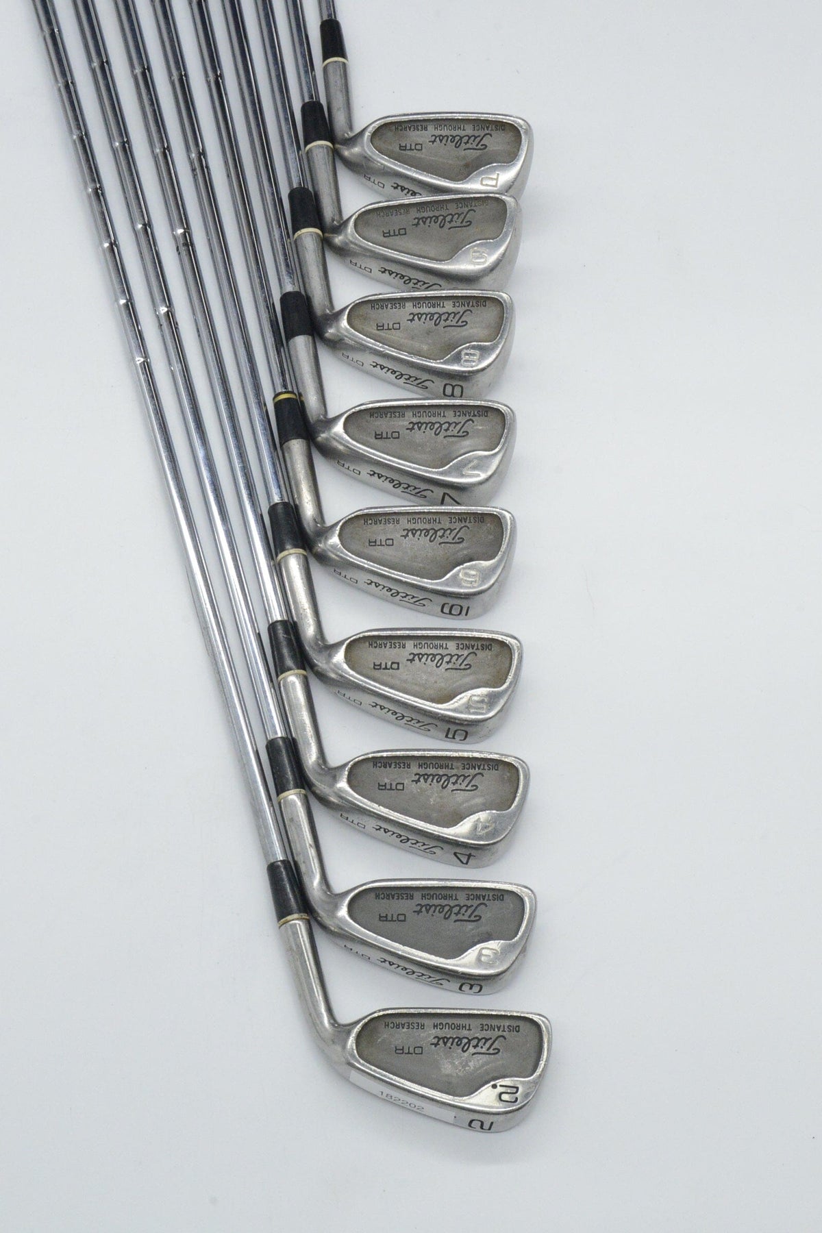 Titleist DTR 2-PW Iron Set R Flex Std Length Golf Iron Sets Titleist 