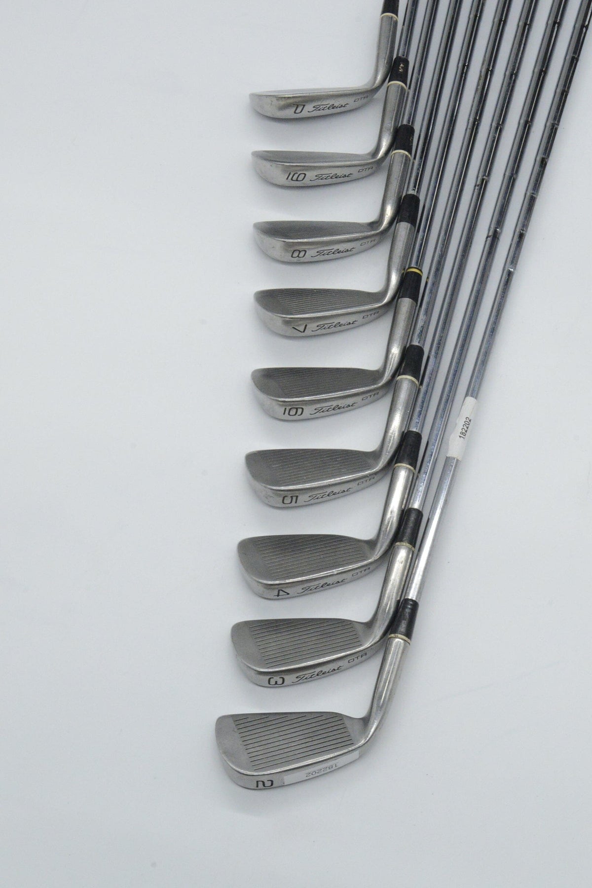 Titleist DTR 2-PW Iron Set R Flex Std Length Golf Iron Sets Titleist 