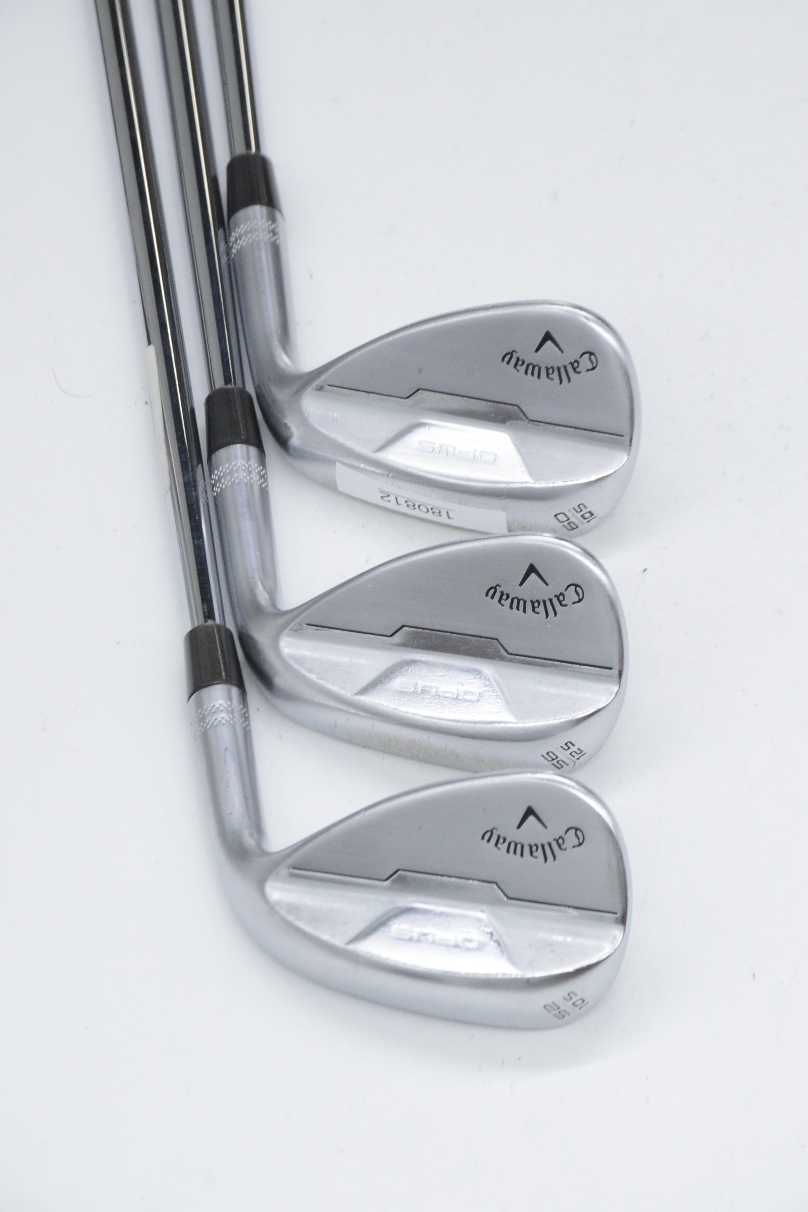 Callaway Opus Brushed Chrome 52, 56, 60 Degree Wedge Set Wedge Flex