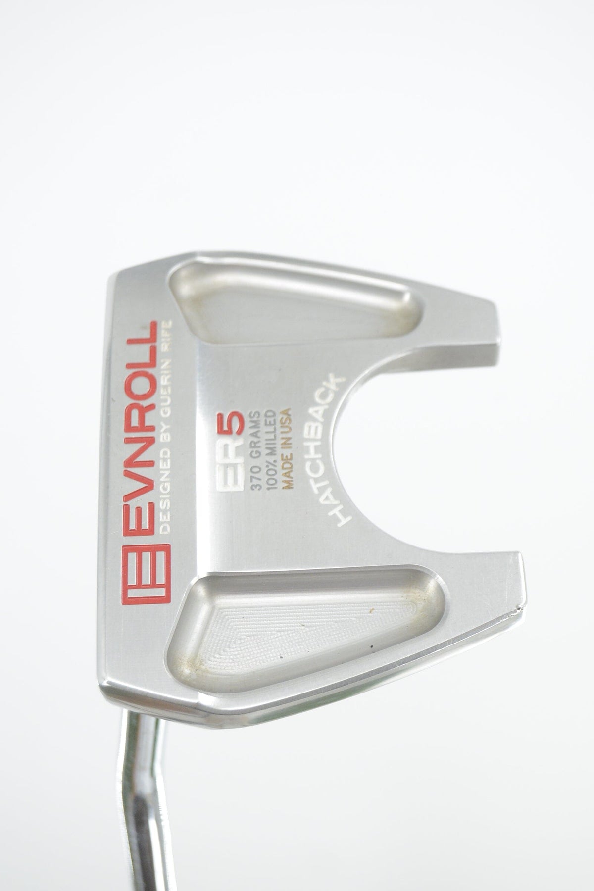 Lefty Evnroll ER5 Satin Hatchback Mallet Putter 33" Golf Putters Evnroll 