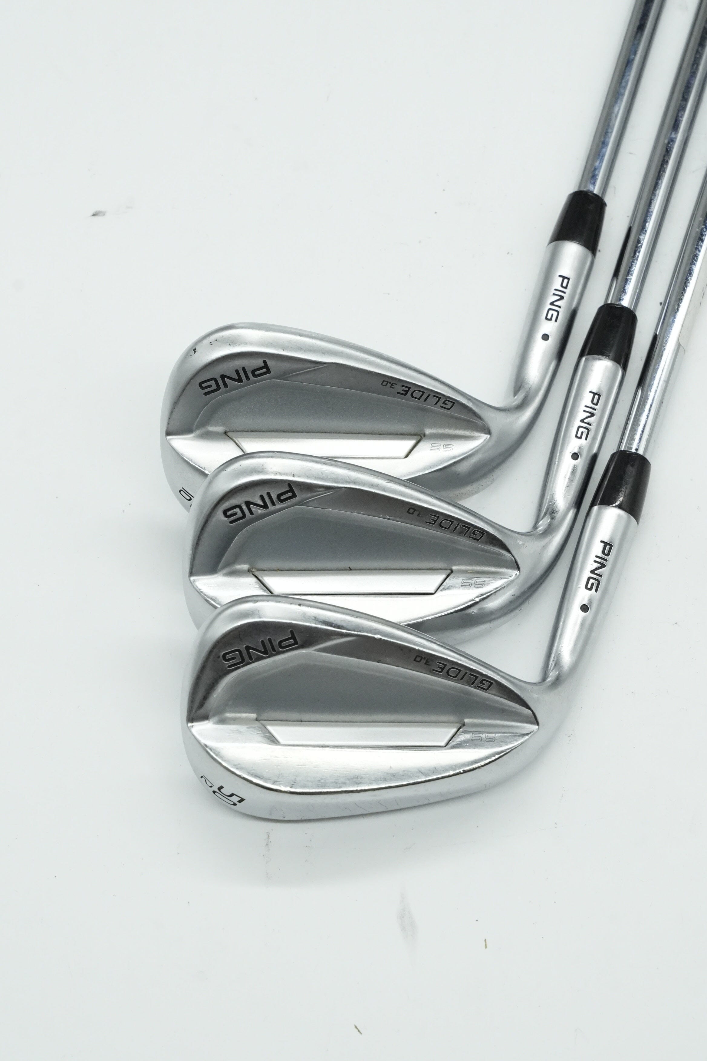 PING GLIDE3.0 SS 50°54°58° Lefty Ping Glide 3.0 SS 50, 54, 58 Degree Wedge Set X Flex