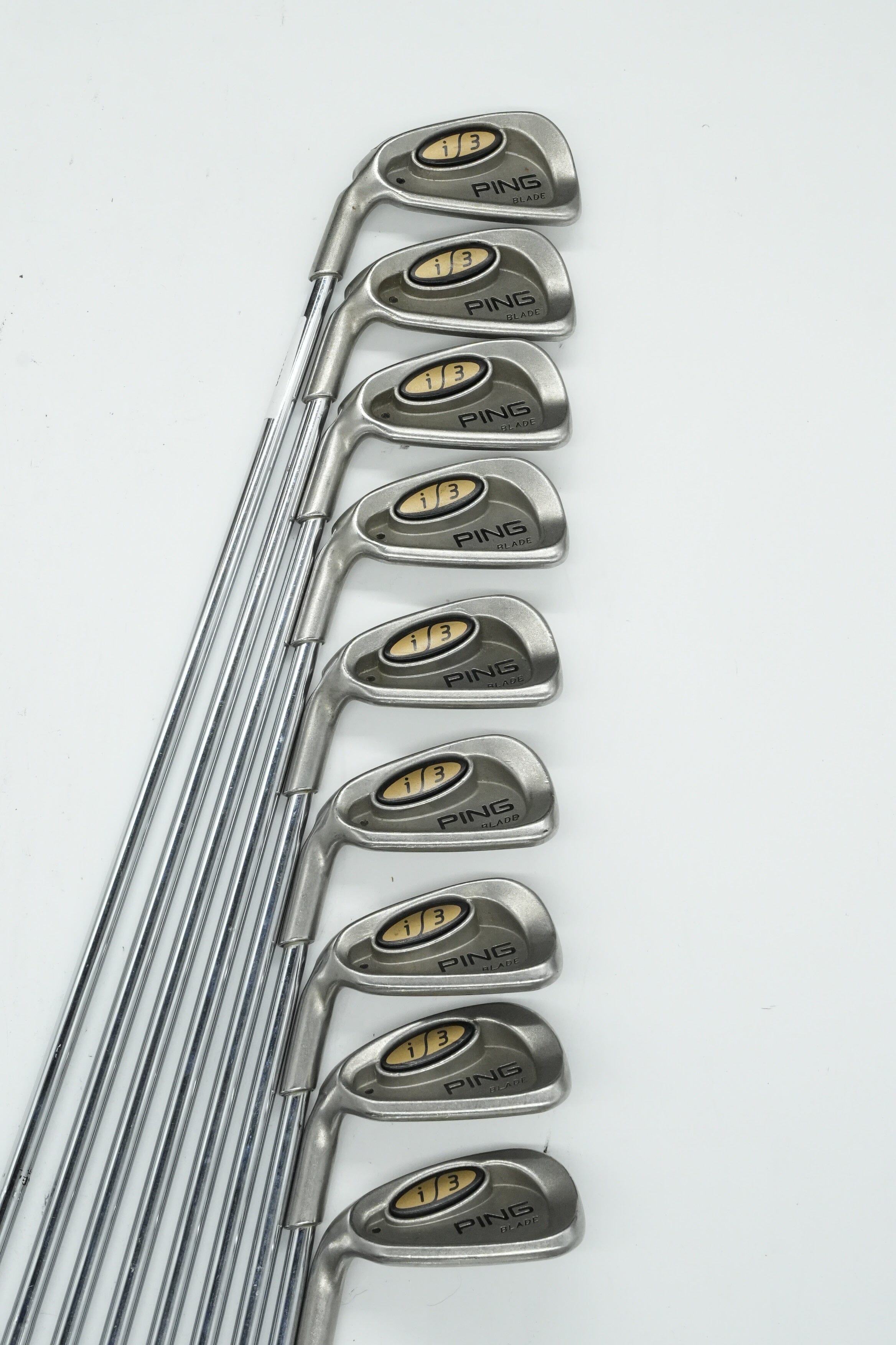 Lefty Ping I3 Blade 3-UW Iron Set R Flex Std Length Golf Clubs GolfRoots 