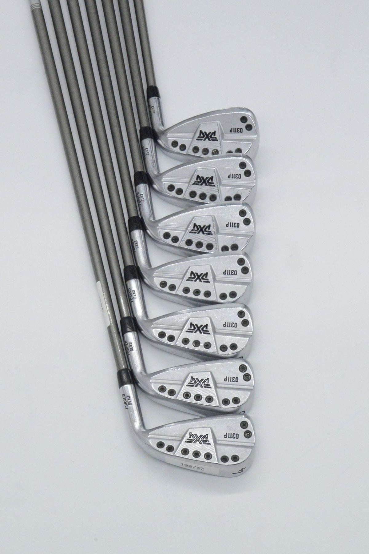 PXG 0311P Gen 3 4-PW Iron Set R Flex -0.25" Golf Iron Sets PXG 