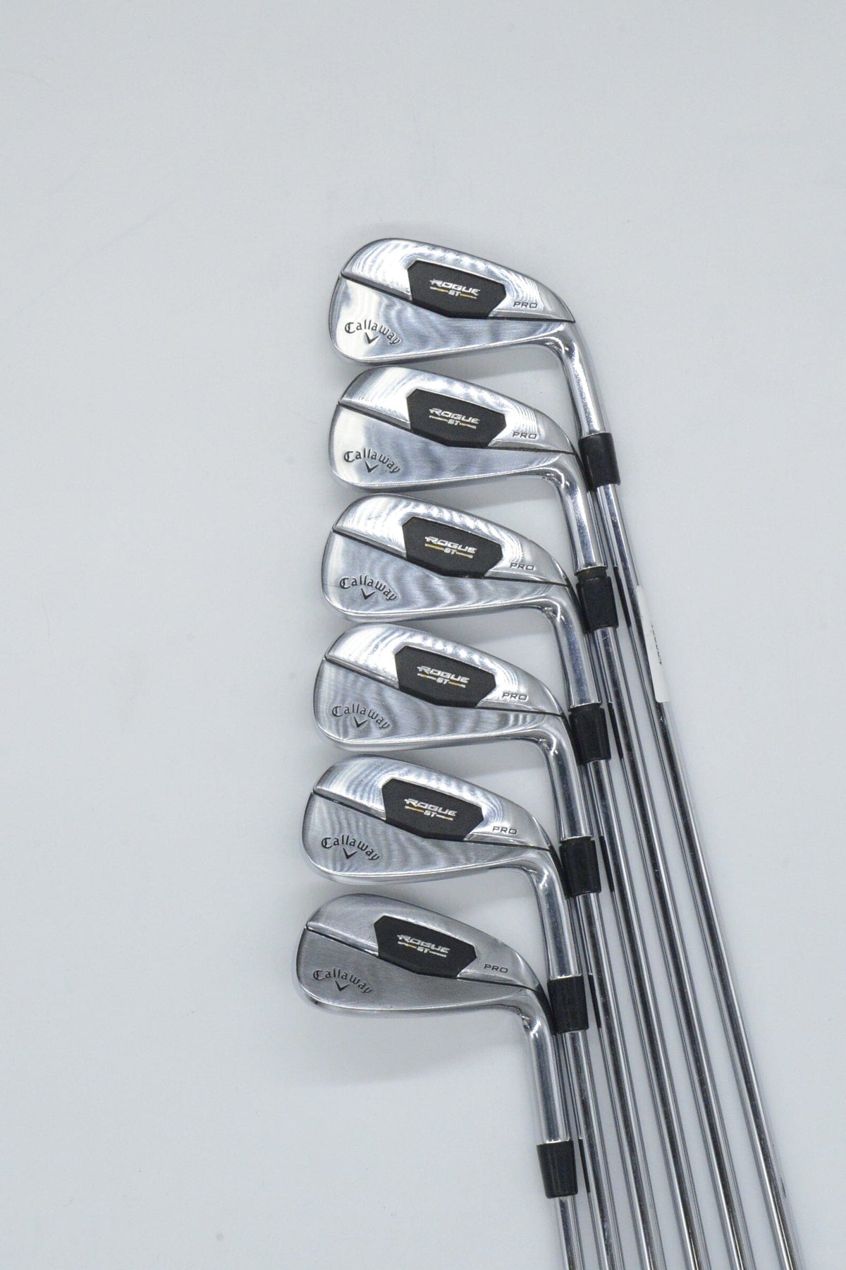 Callaway Rogue ST Pro 4-8, PW Iron Set R Flex Std Length Golf Iron Sets Callaway 
