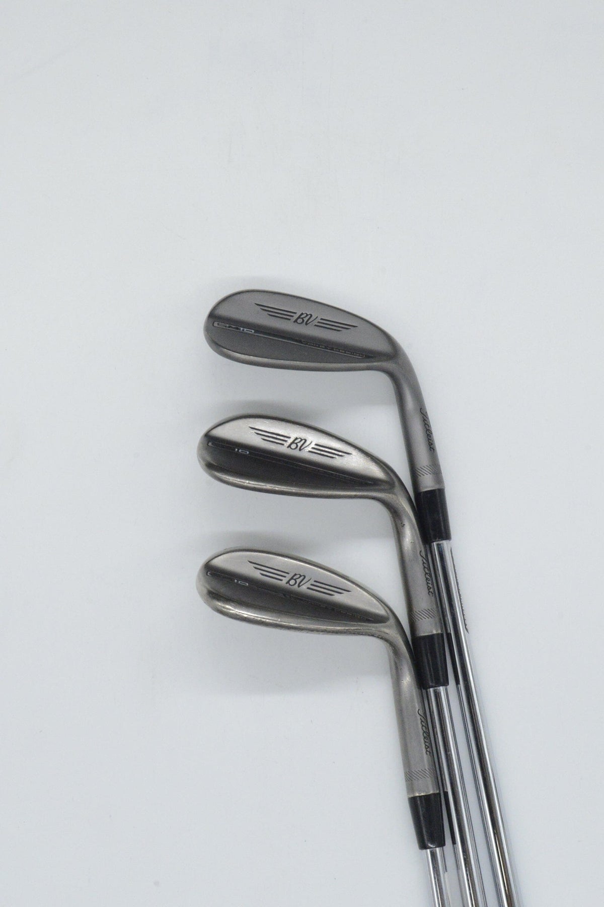Titleist Vokey SM10 Nickel 52, 56, 60 Degree Wedge Set S Flex Golf Wedges Titleist 