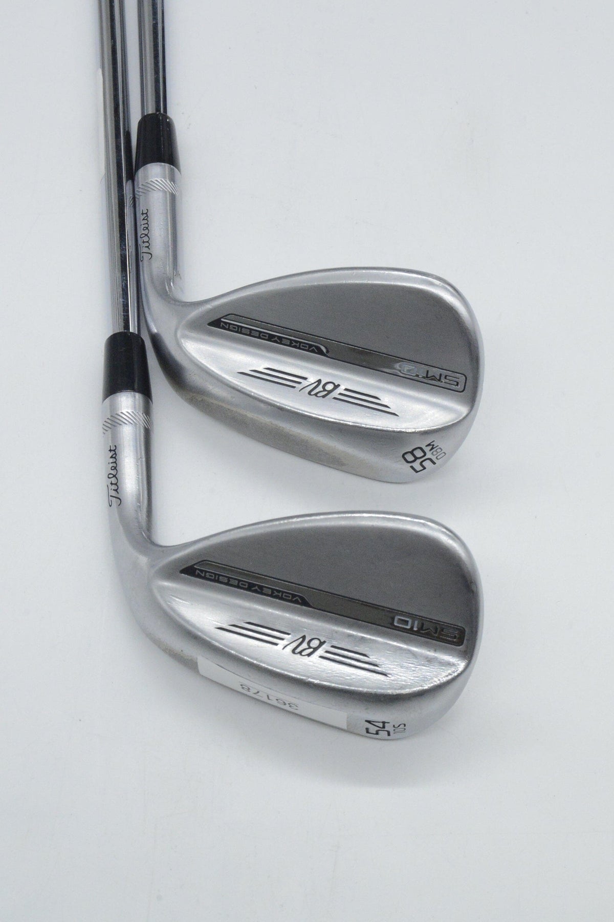 Titleist Vokey SM10 Tour Chrome 54 & 58 Degree Wedge Set Wedge Flex Golf Wedges Titleist 