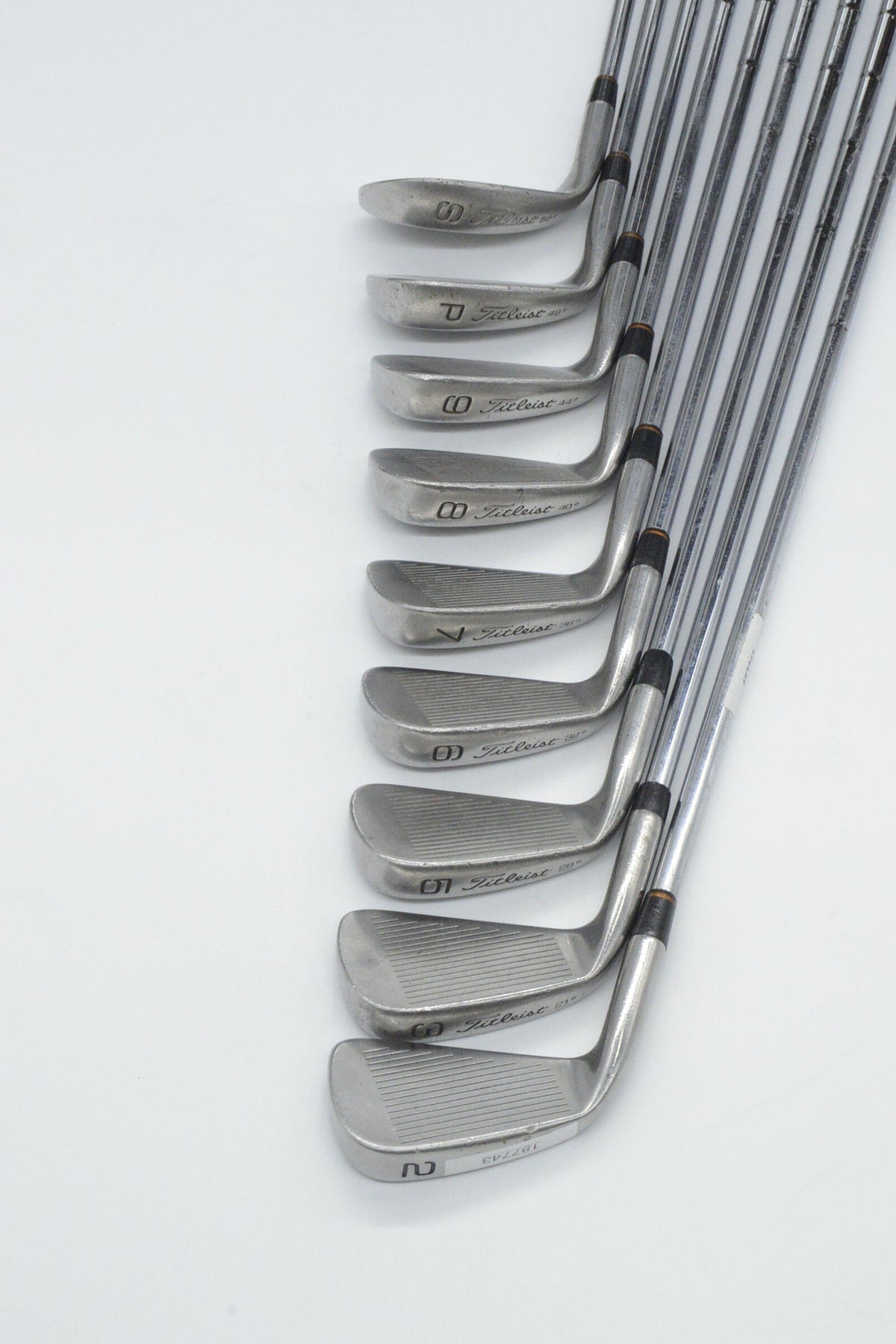 Titleist DCI Black 2-3, 5-PW, SW Iron Set R Flex -0.25" Golf Iron Sets Titleist 