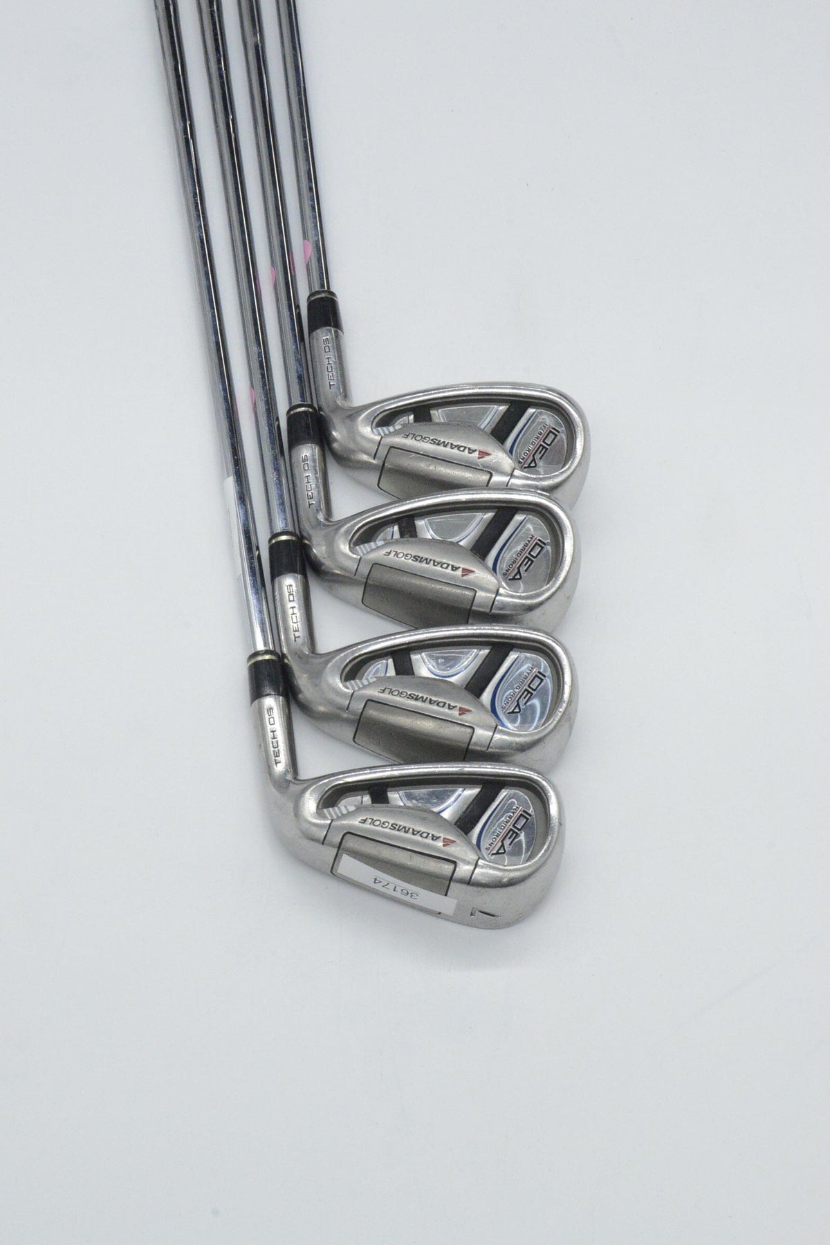 Adams Idea Tech OS 7-PW Iron Set R Flex +0.5" Golf Iron Sets Adams 