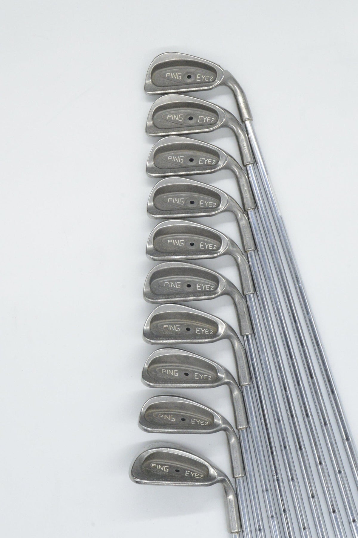 Ping Eye 2 2-PW, SW Iron Set S Flex -0.25" Golf Iron Sets Ping 