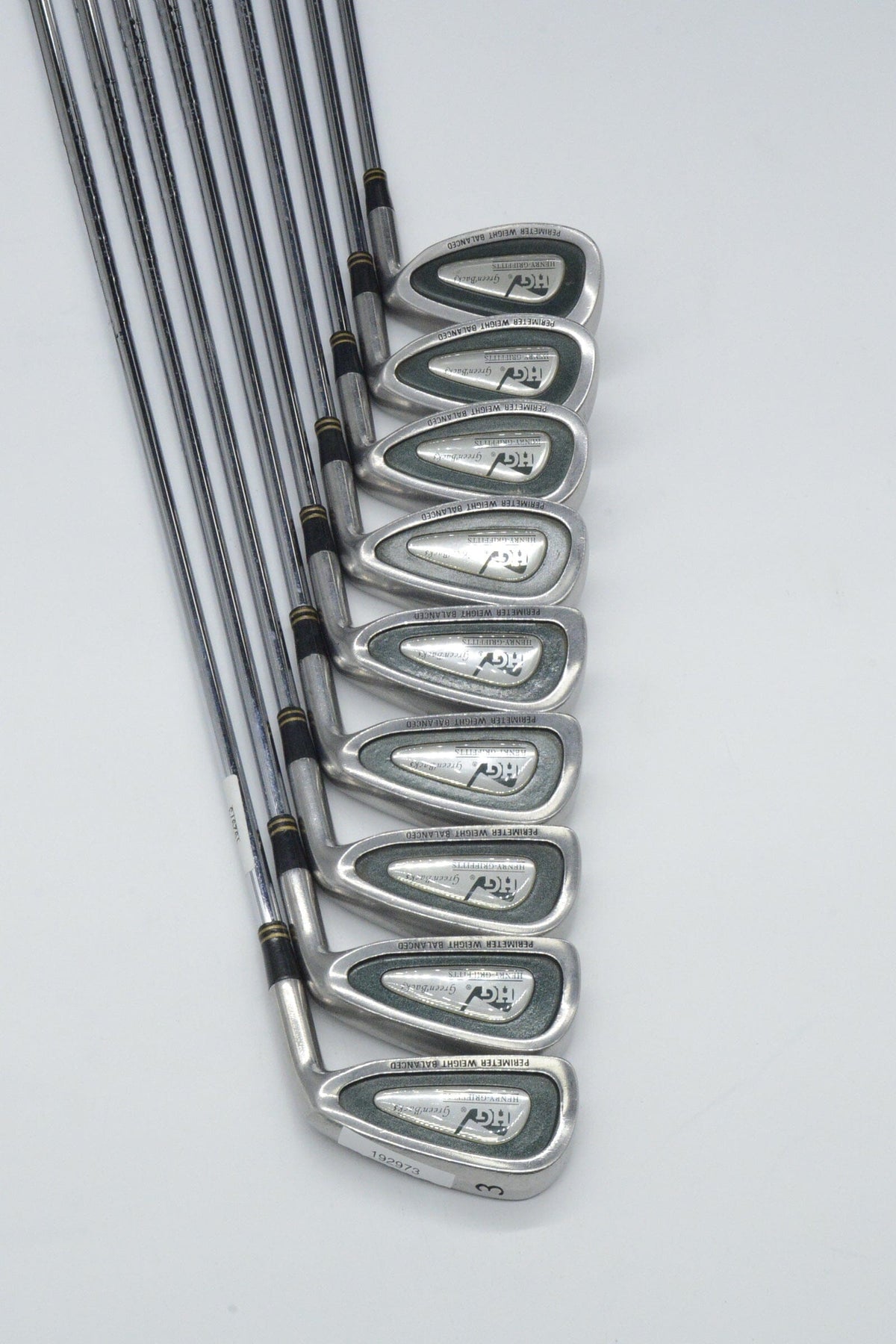 Henry-Griffitts GreenbBacks 3-PW, SW Iron Set R Flex +1.5" Golf Iron Sets Henry-Griffitts 