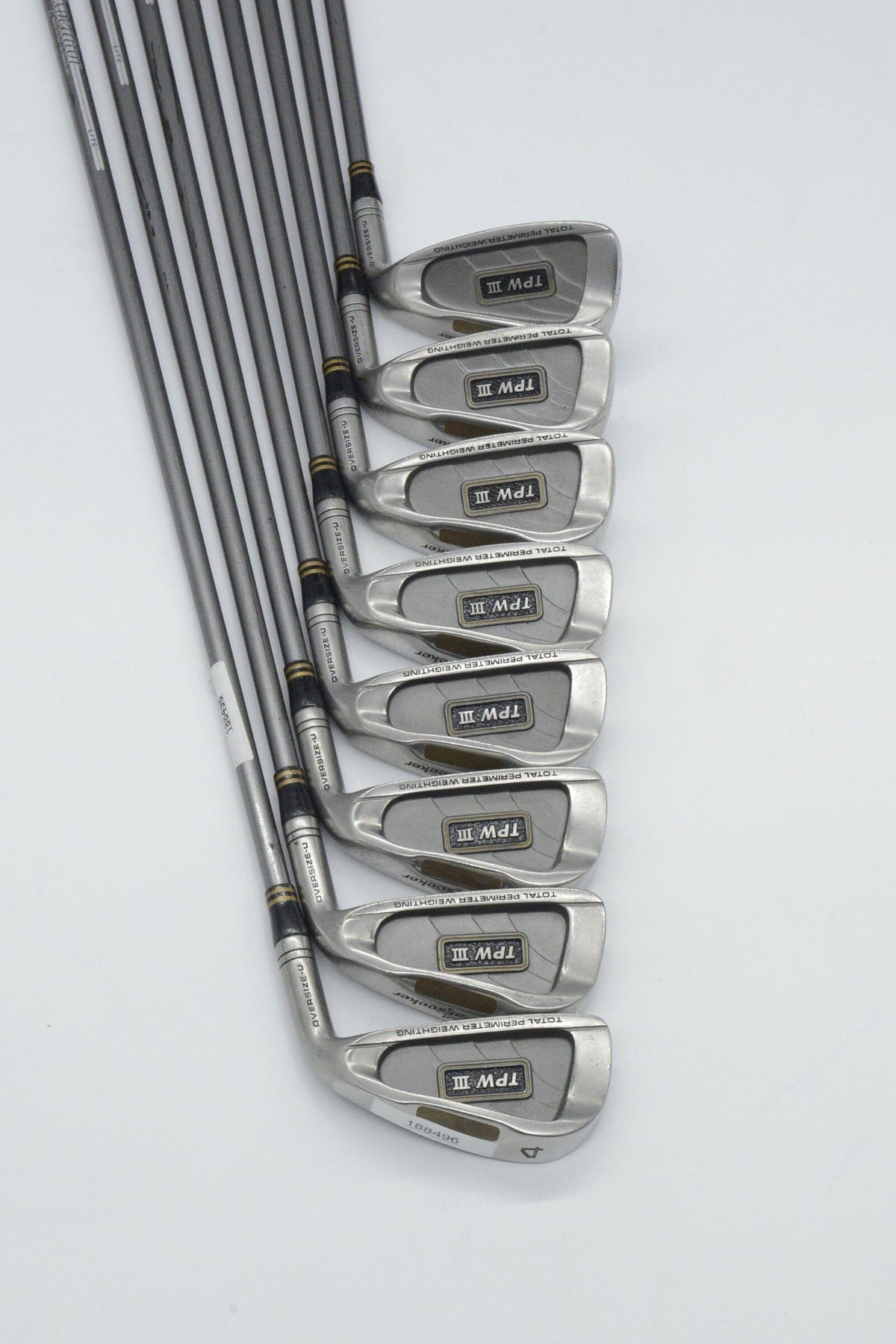PinSeeker TPW III 4-PW, SW Iron Set SR Flex -0.25" Golf Iron Sets PinSeeker 