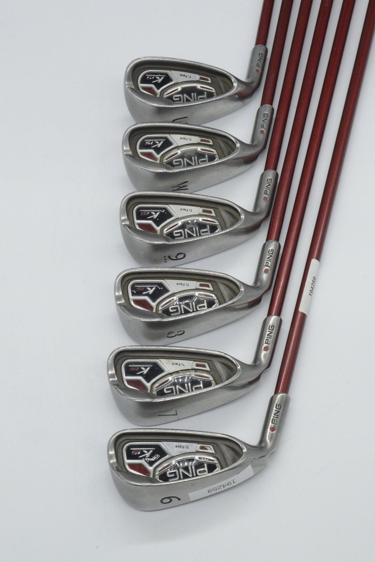 Lefty Ping K15 6-UW Iron Set SR Flex -1" Golf Iron Sets Ping 