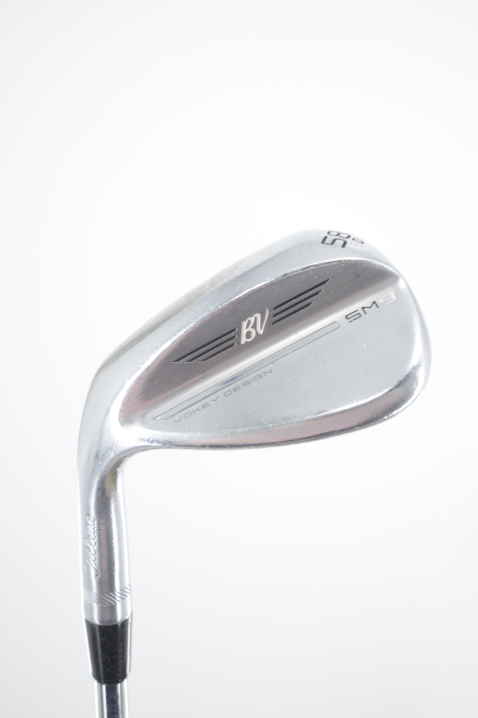Lefty Titleist Vokey SM9 Tour Chrome 58 Degree Wedge Wedge Flex 35"