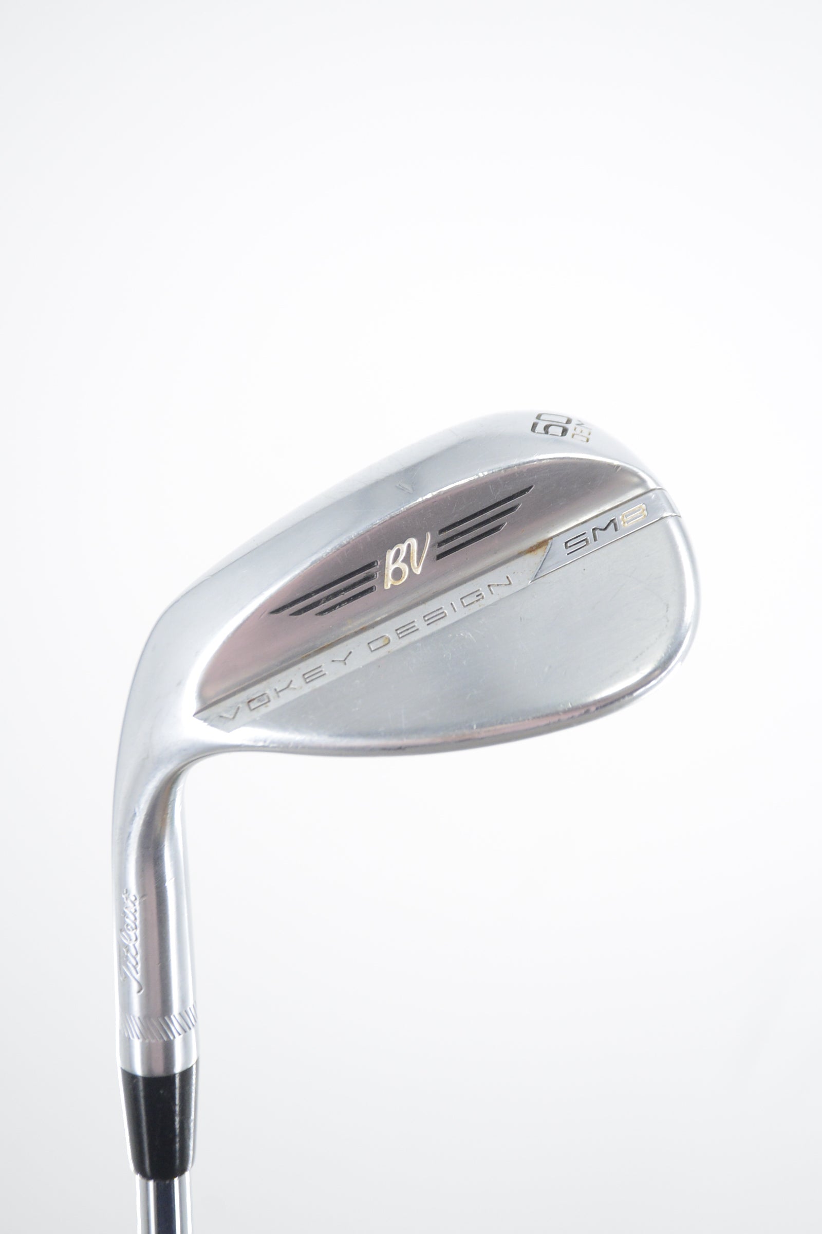 Lefty Titleist Vokey SM8 Tour Chrome 60 Degree Wedge Wedge Flex 35"