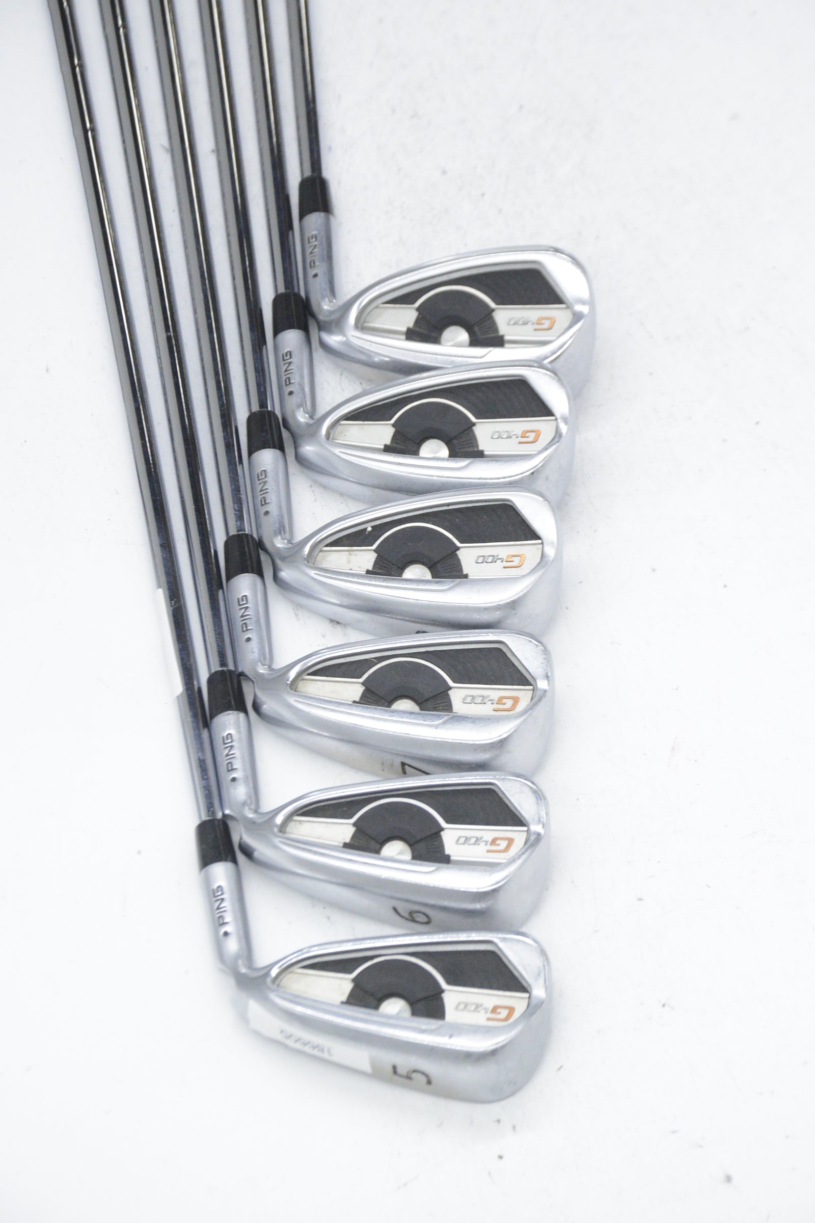 Ping G400 5-PW Iron Set R Flex +0.75"