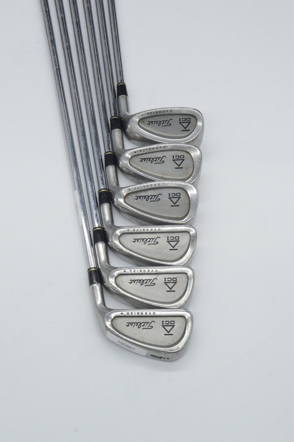 Titleist DCI Oversize + 4-6, 8-PW Iron Set R Flex -0.25"