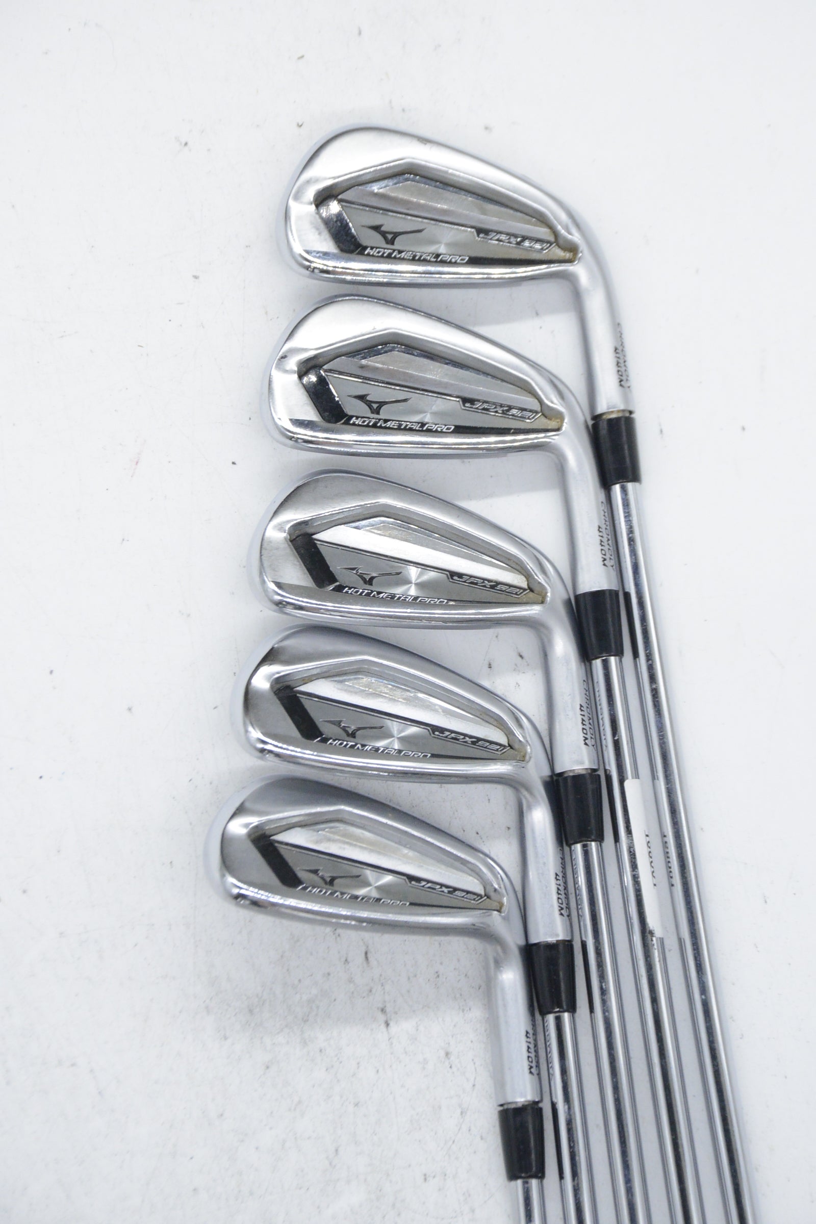 Mizuno JPX 921 Hot Metal Pro 5-6, 8-PW Iron Set R Flex Std Length