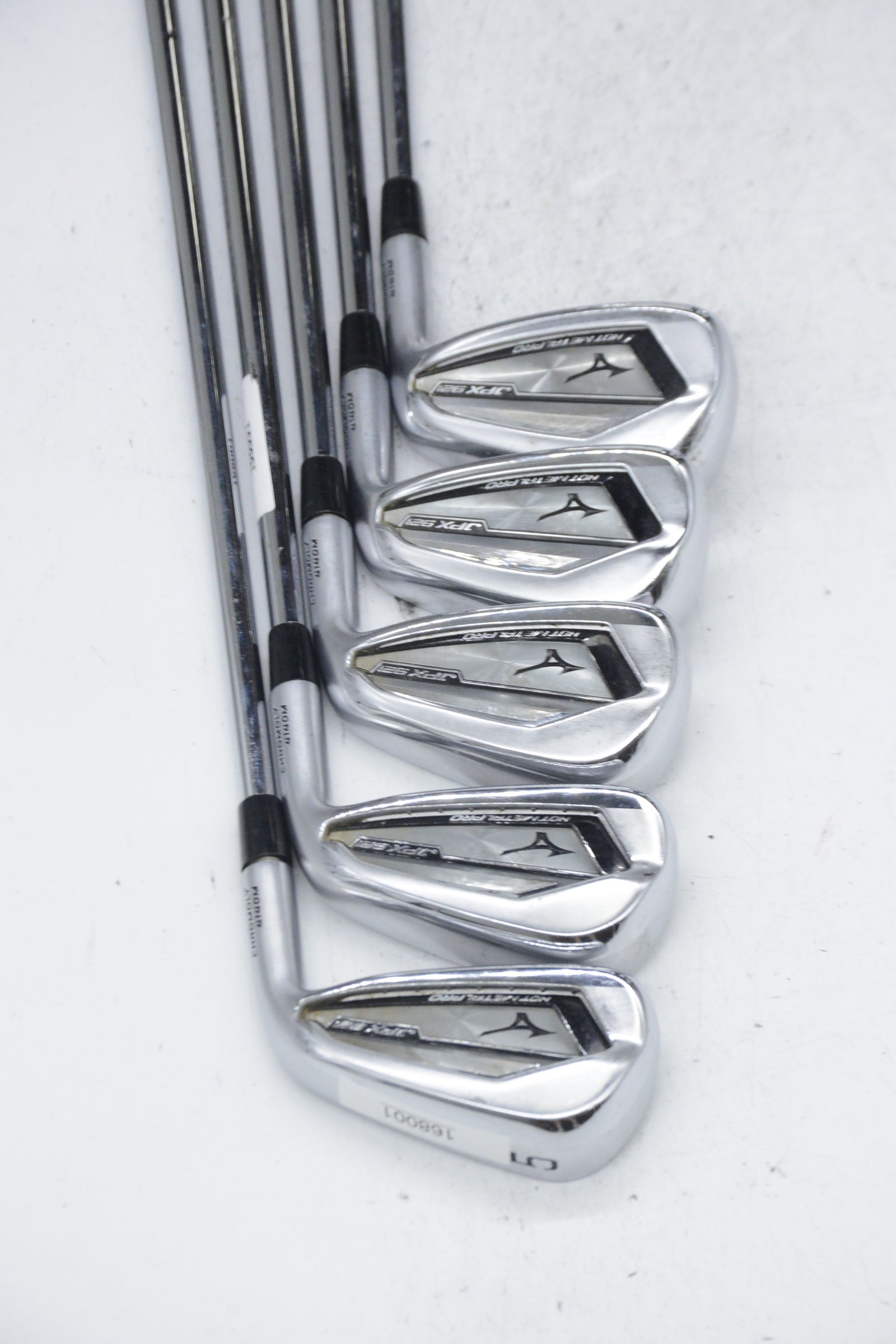 Mizuno JPX 921 Hot Metal Pro 5-6, 8-PW Iron Set R Flex Std Length