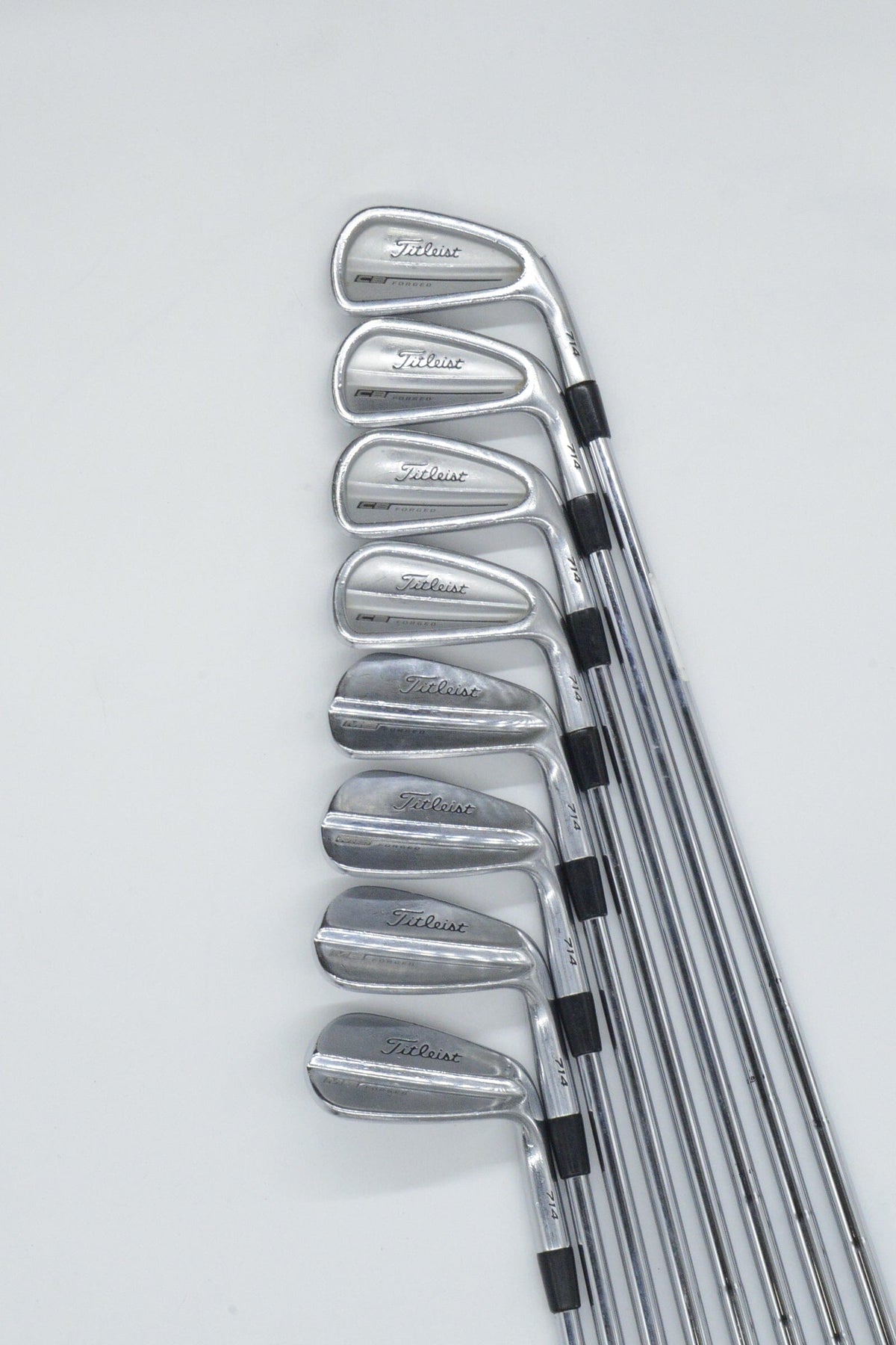 Titleist 714 MB Forged / CB Forged 3-PW Iron Set S Flex +0.5"