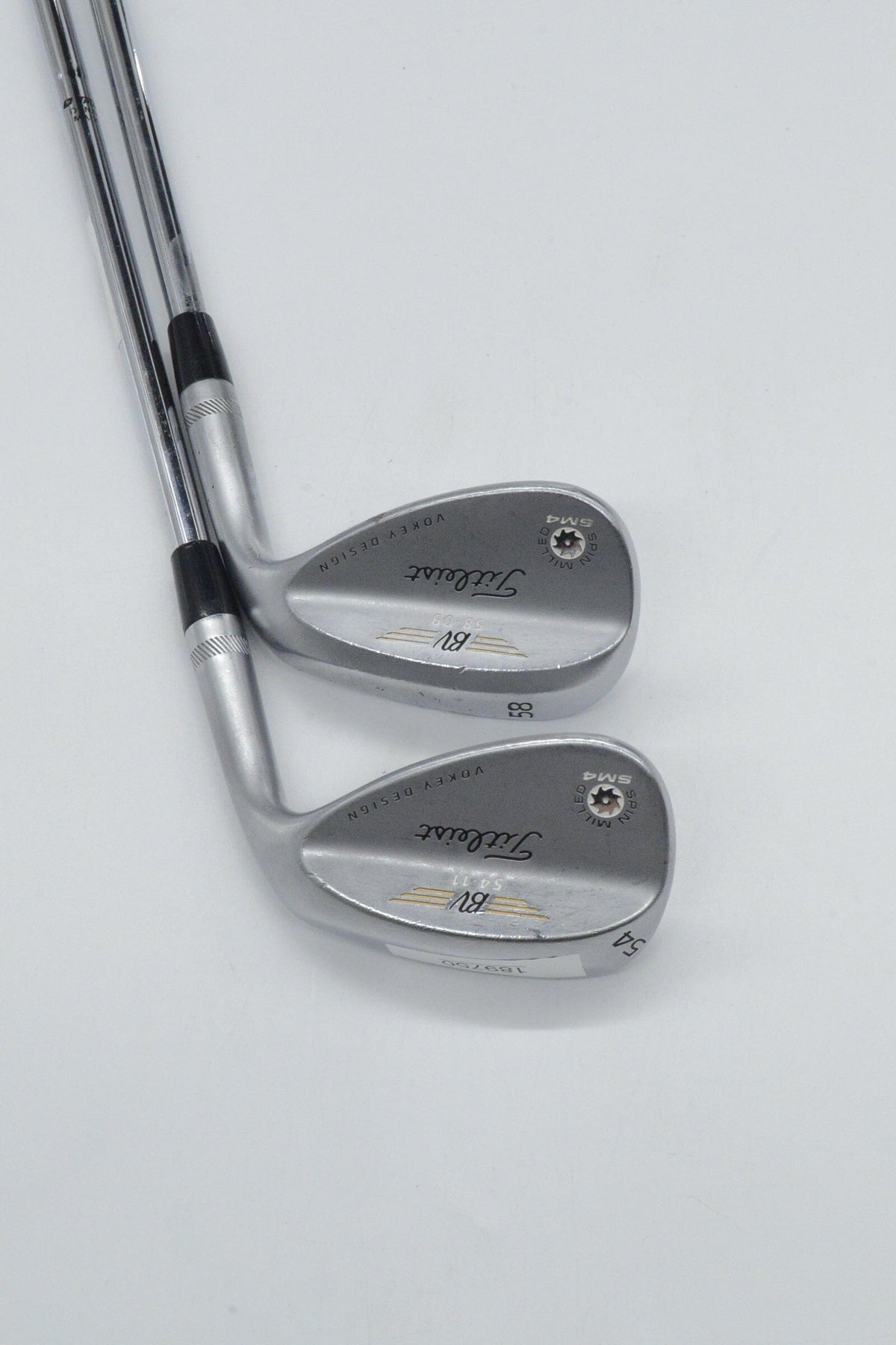 Titleist Vokey SM4 Tour Chrome 54 & 58 Degree Wedge Set Wedge Flex