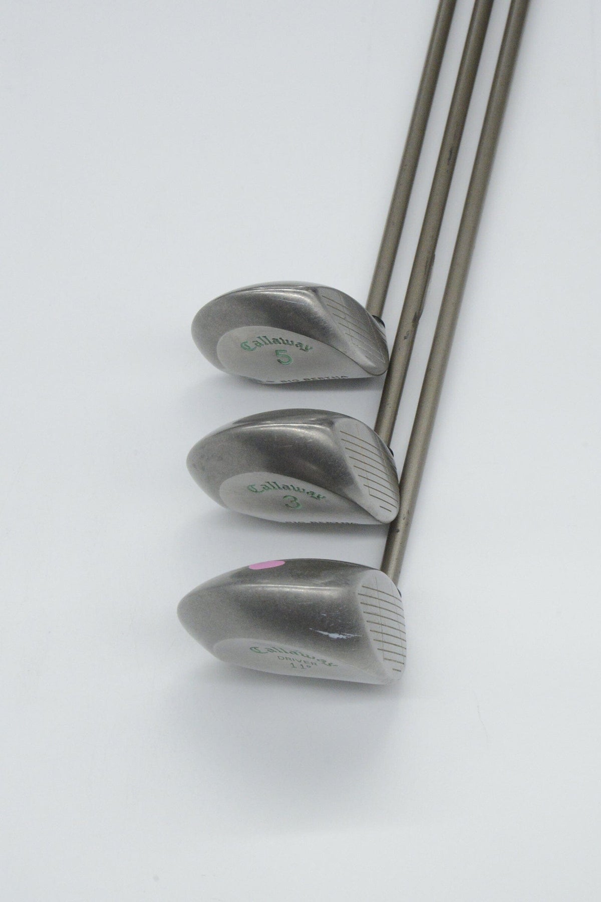 Women's *Dented* Callaway Big Bertha Warbird D, 3W, 5W Wood Set W Flex