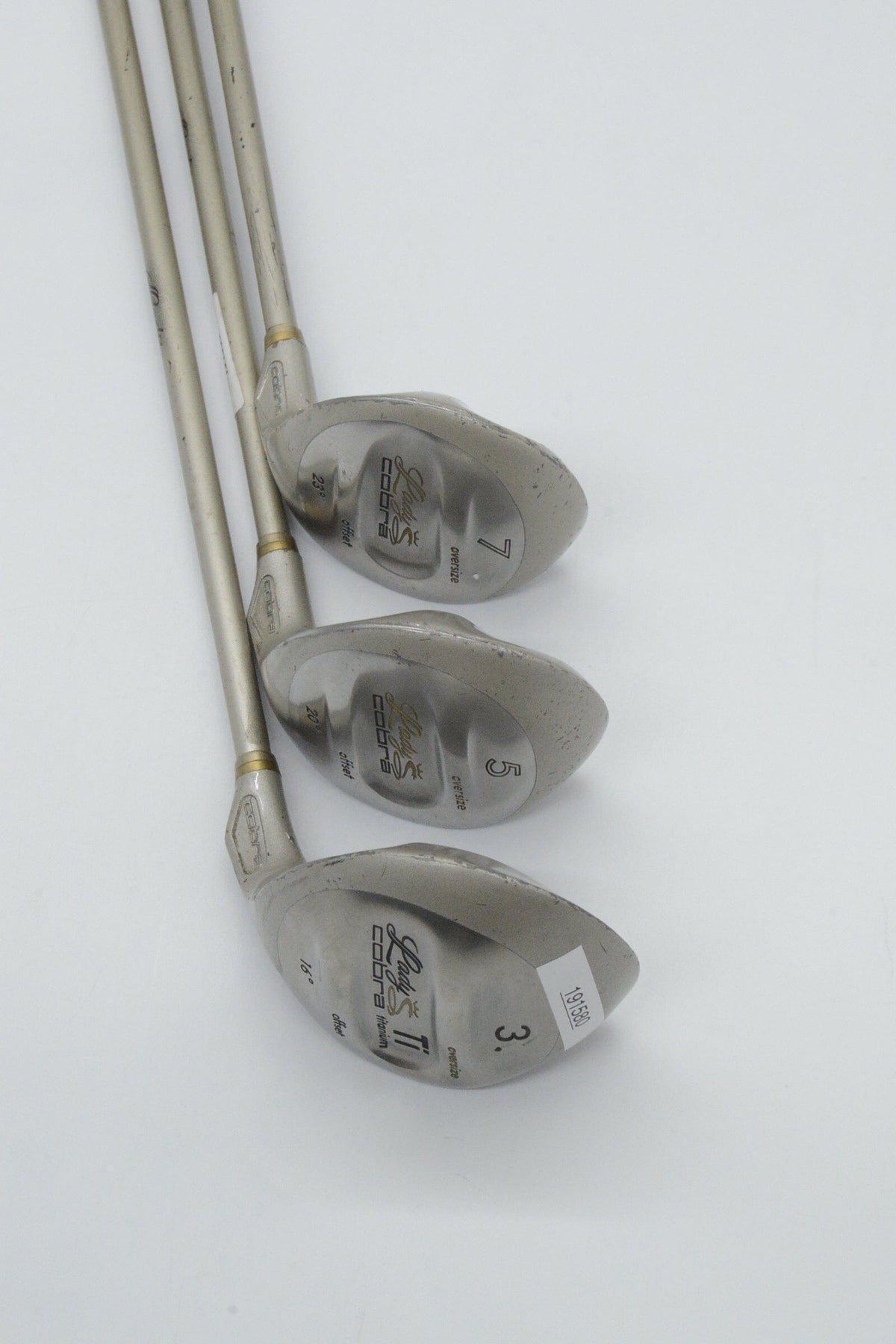 Women's Cobra Lady Cobra Ti Oversize 3W, 5W, 7W Wood Set W Flex