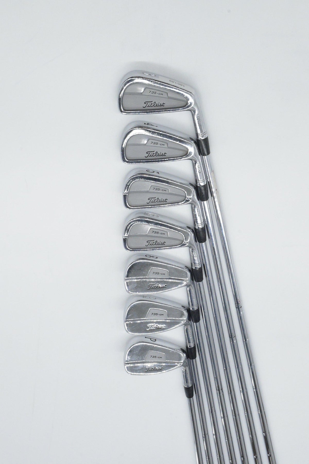 Titleist 735.CM Forged 3-6, 8-PW Iron Set S Flex Std Length