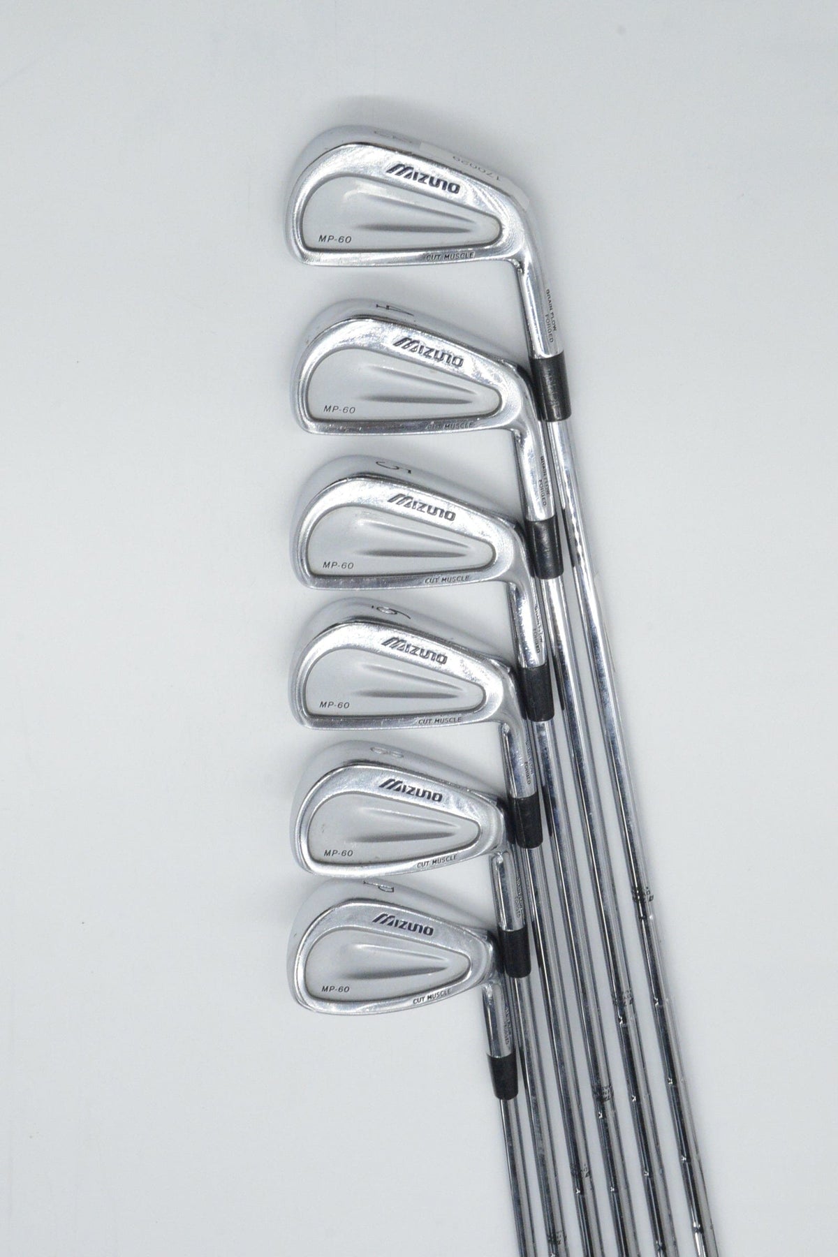 Mizuno MP-60 3-6, 8, PW Iron Set S Flex Std Length