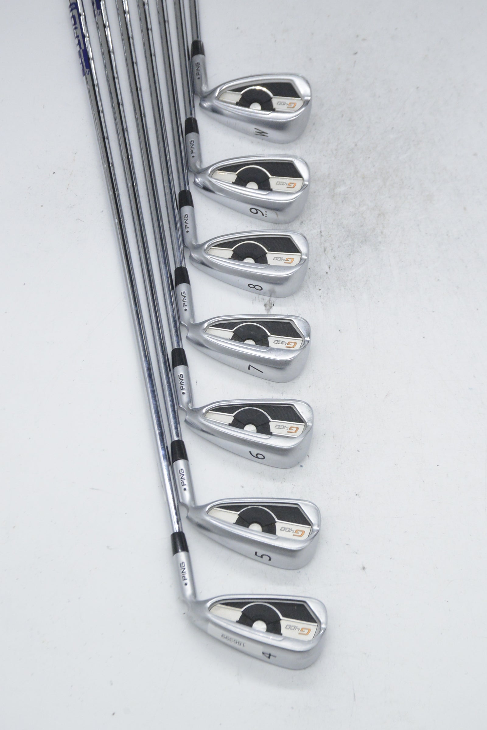 Ping G400 4-PW Iron Set S Flex +0.25"