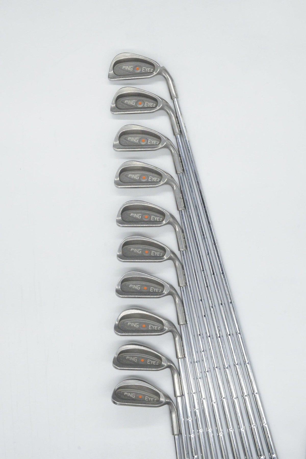 Ping Eye 2 2-PW, SW Iron Set S Flex Std Length Golf Iron Sets Ping 